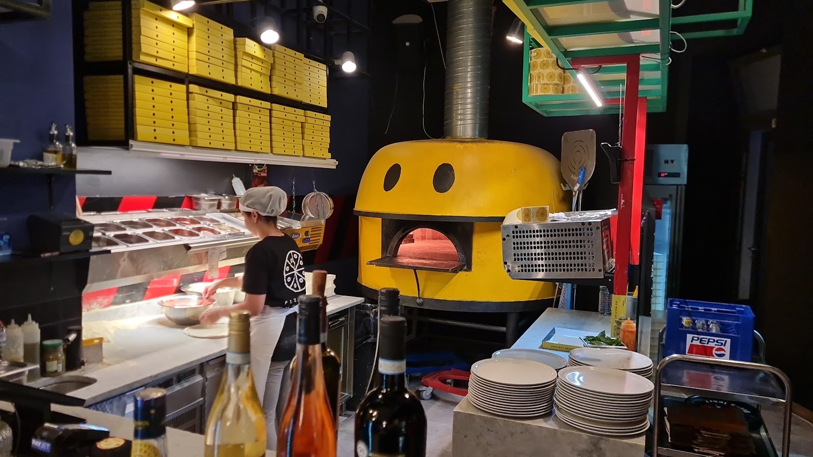Pizzeria Montana: the place