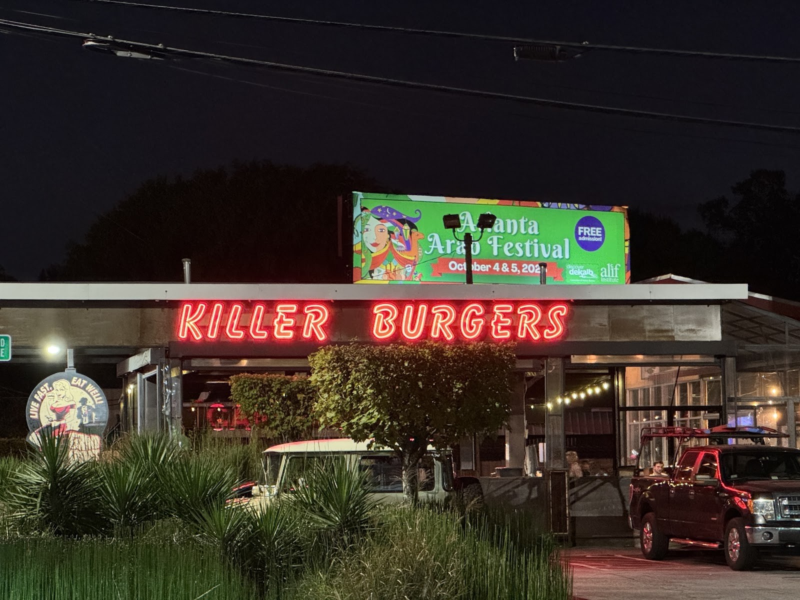 Grindhouse Killer Burgers: the place