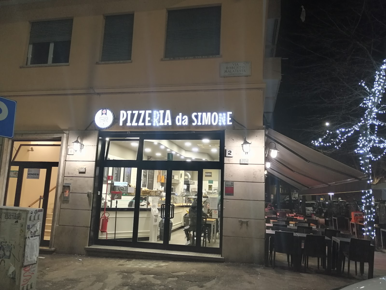 Pizzeria da Simone Malatesta: the place