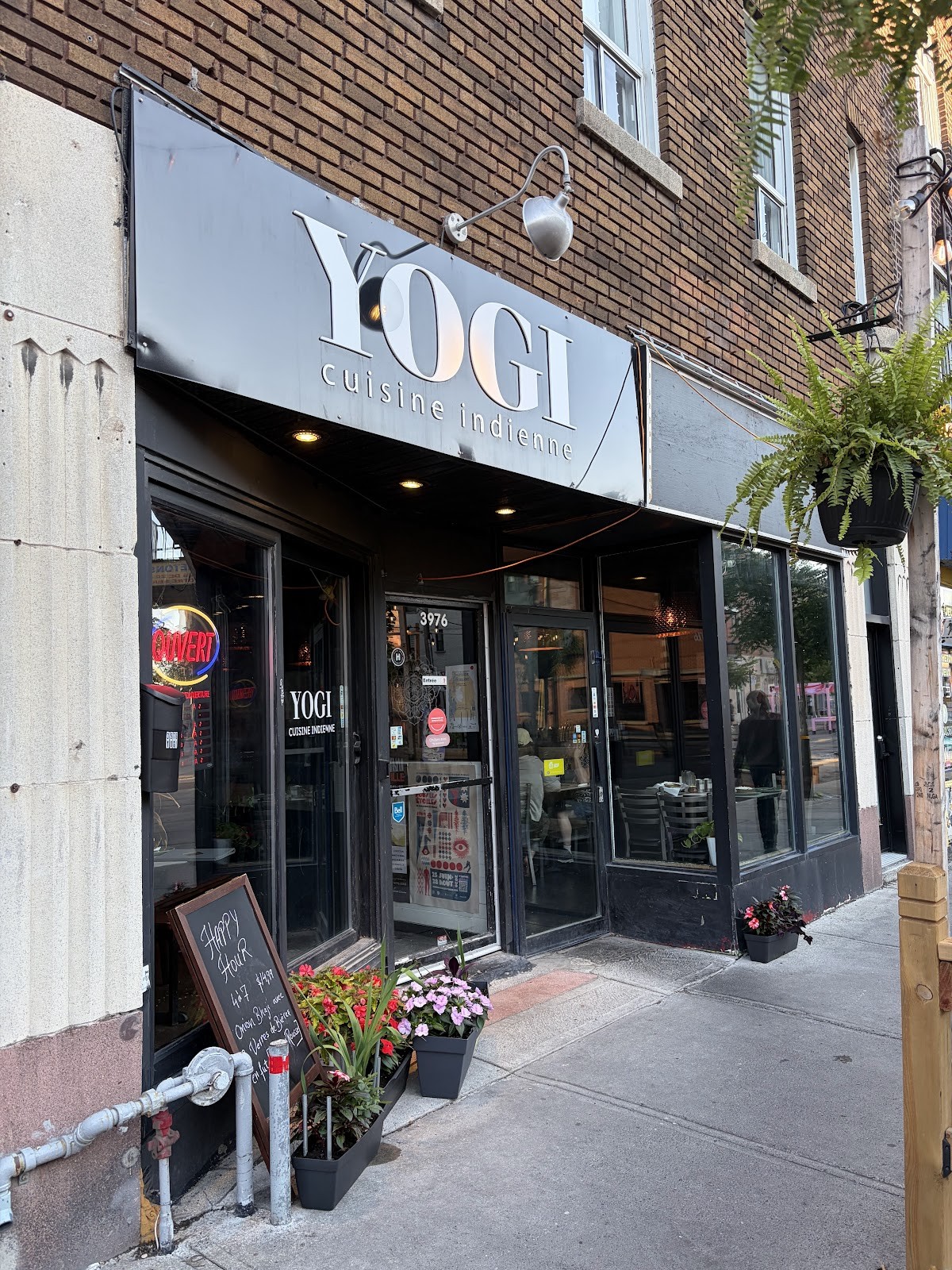 Restaurant Yogi: the place