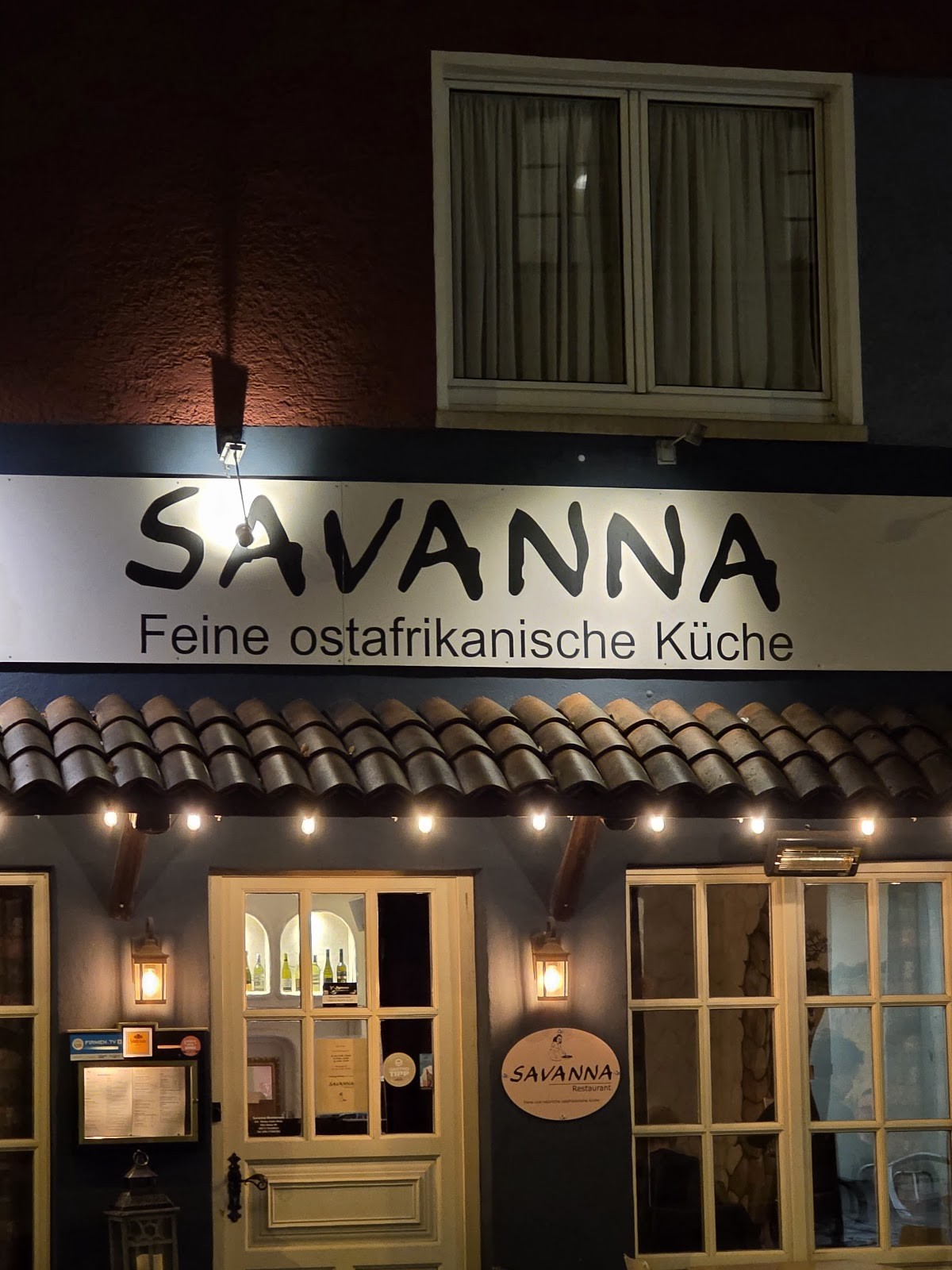 Savanna Restaurant Frankfurt: the place