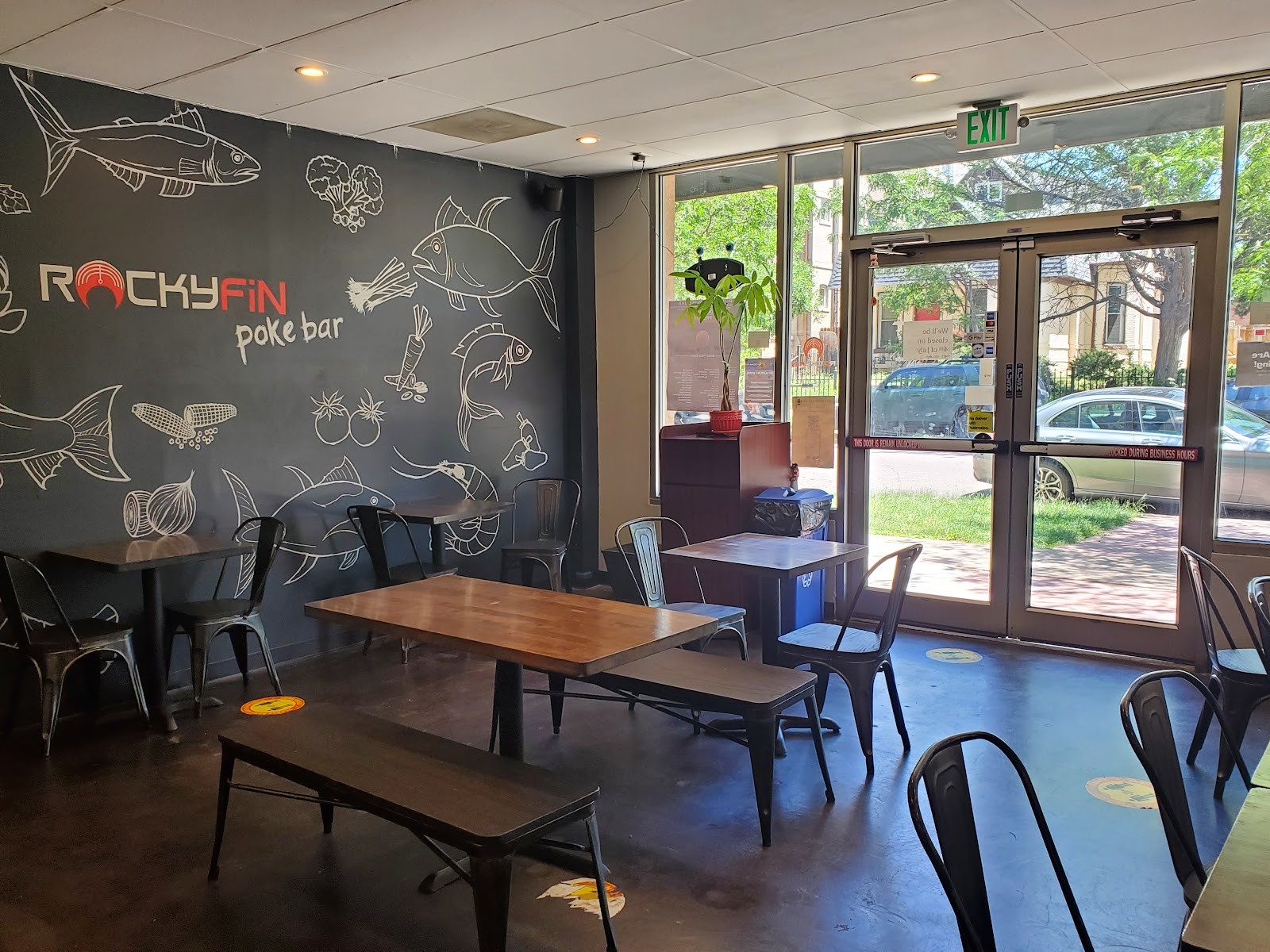 Rocky Fin Poke Bar: the place