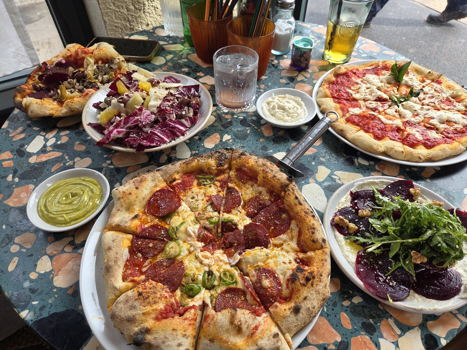 Purezza Manchester: food & drinks