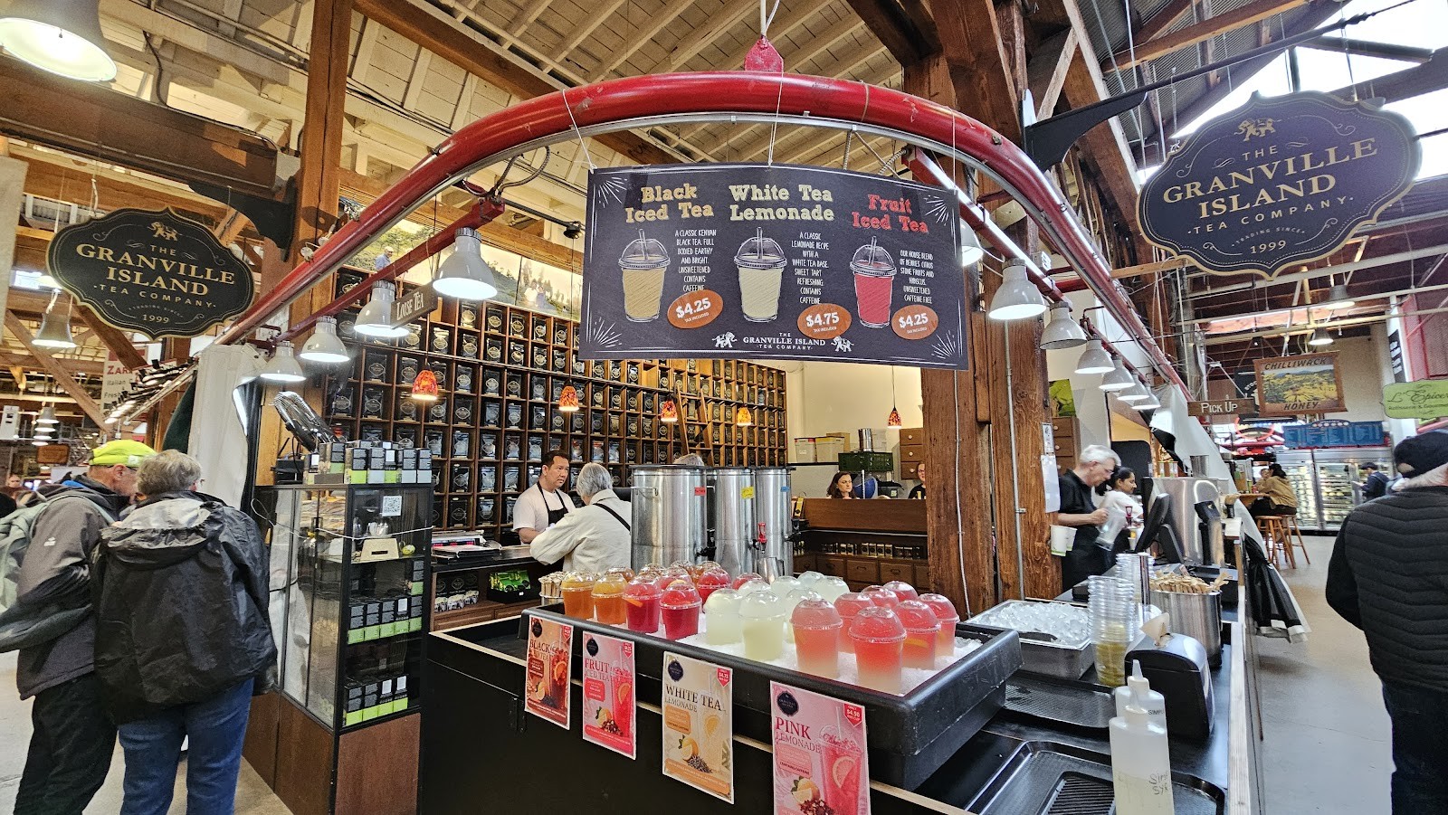 Granville Island Tea Company Ltd: the place