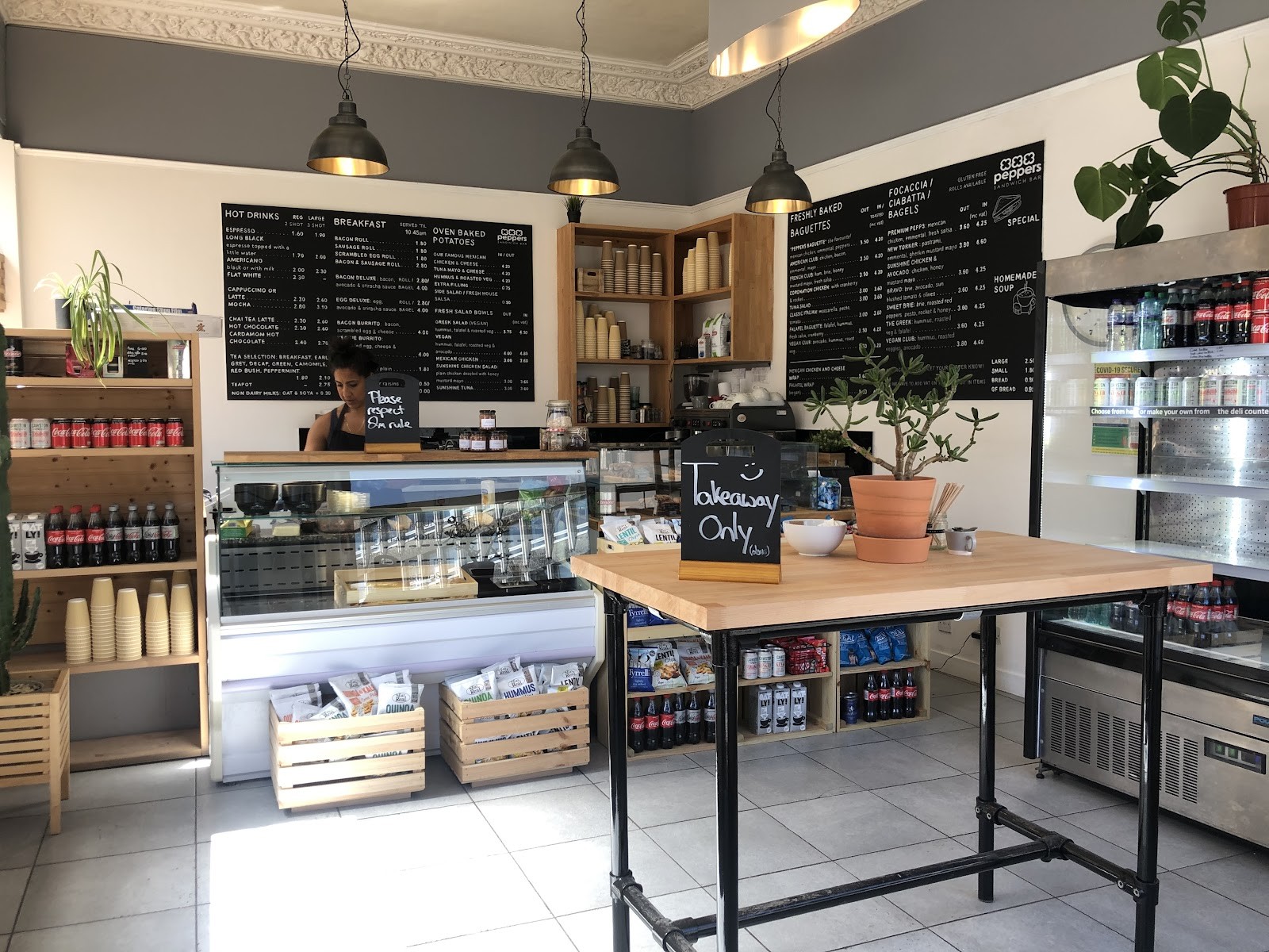 Peppers Cafe & Sandwich Bar: the place