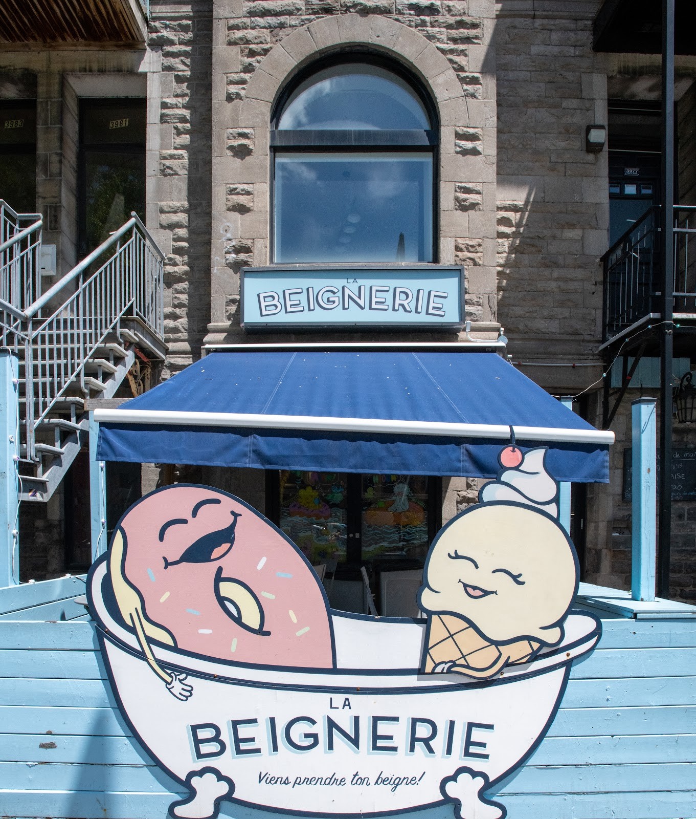 La Beignerie: the place