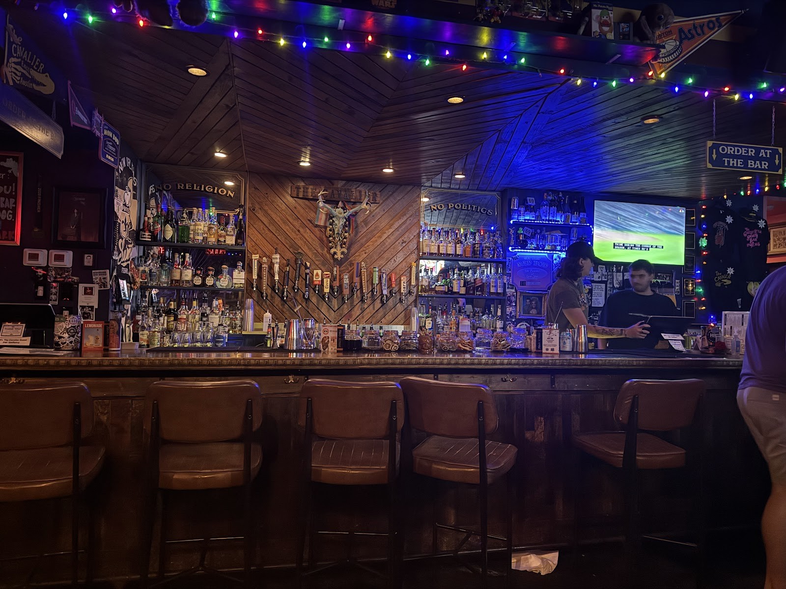 The Cavalier: the place