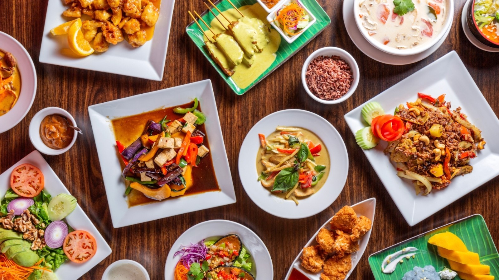 Urban Vegan Thai Cuisine: food & drinks