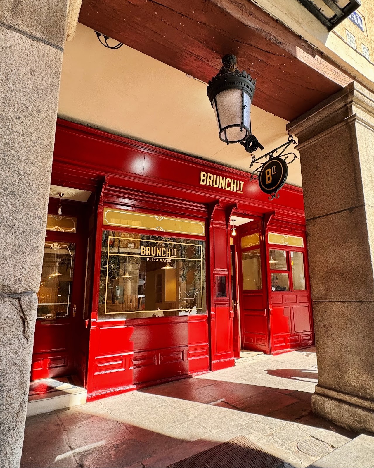 Brunchit Madrid Plaza Mayor: the place