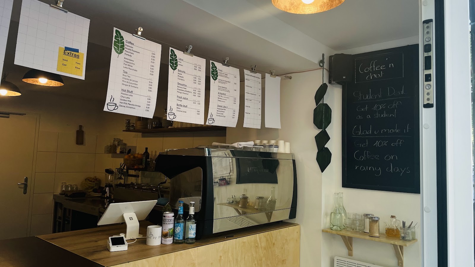 Coffee by Shrt: the place