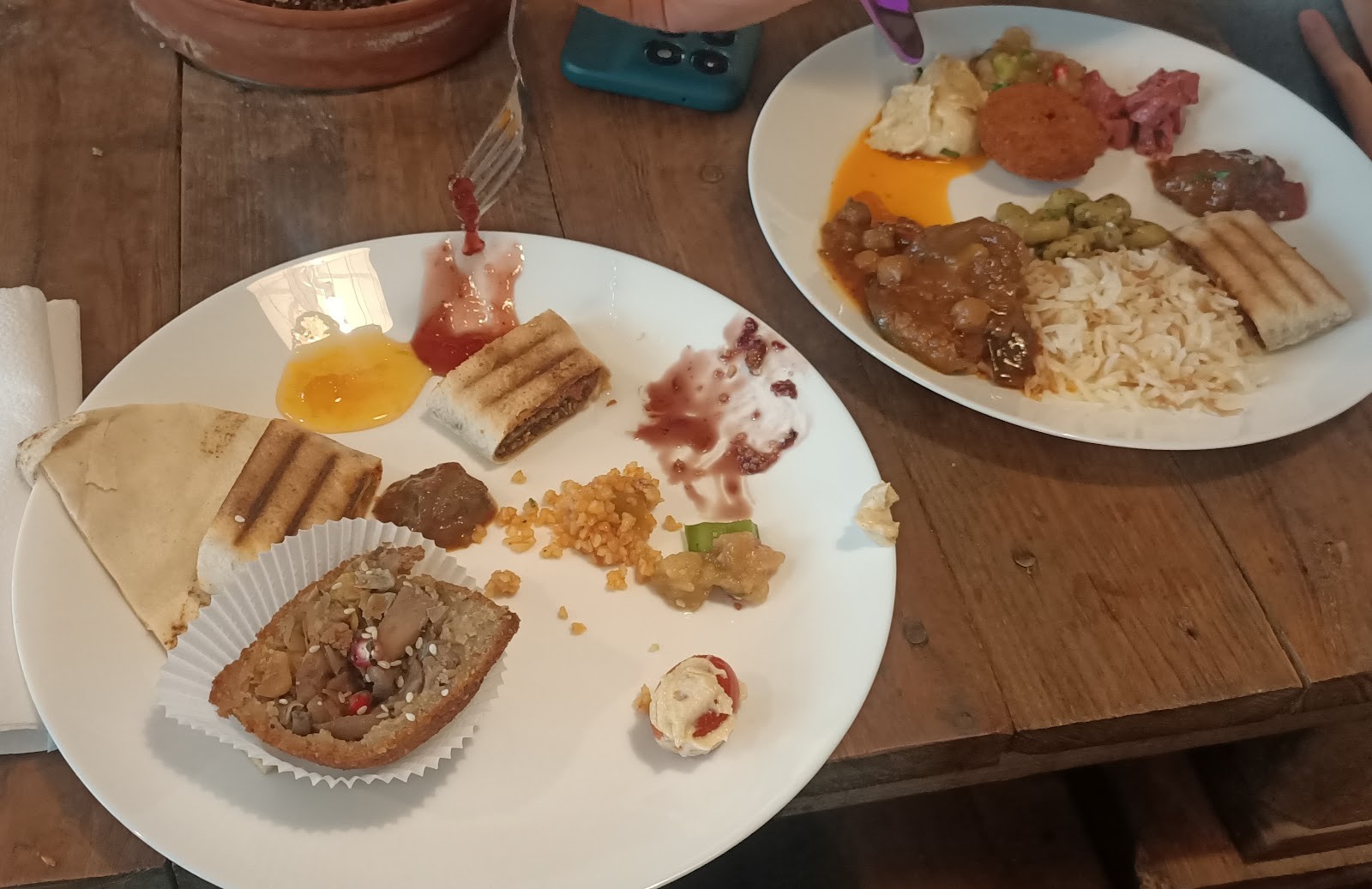Olivegan: food & drinks