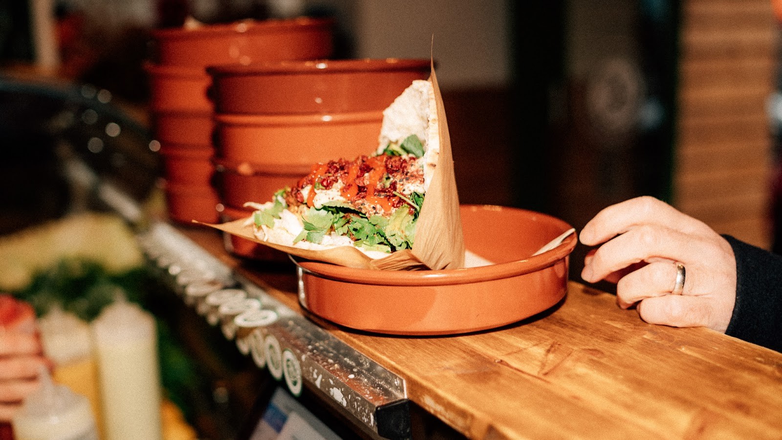 rashcook falafel - Berger Str.: food & drinks