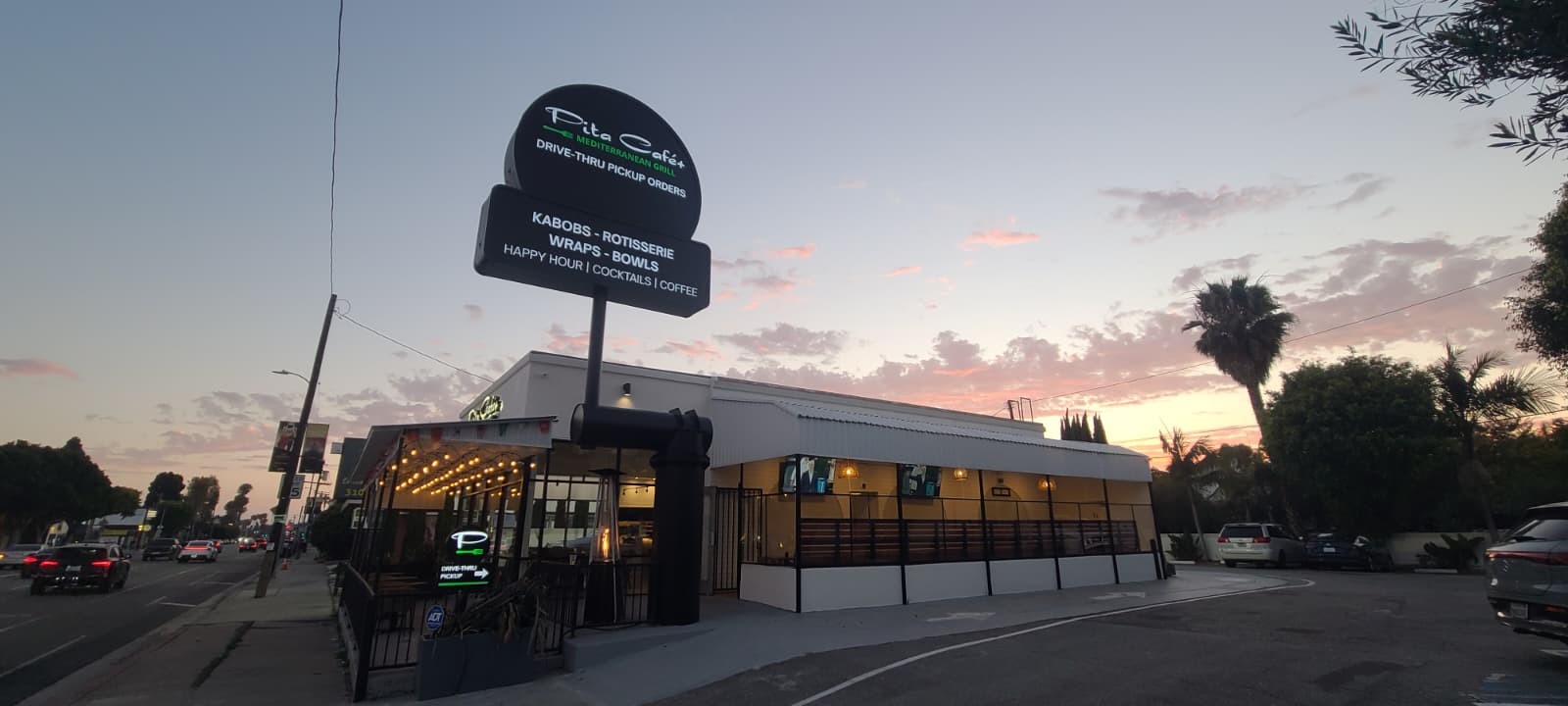 Pita Café + Marina Del Rey: the place