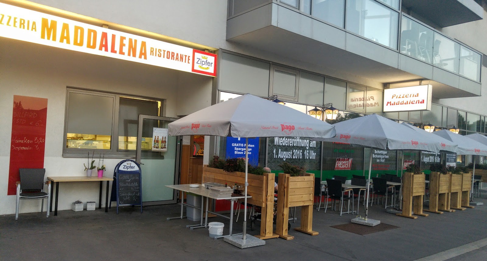 Pizzeria Maddalena: the place