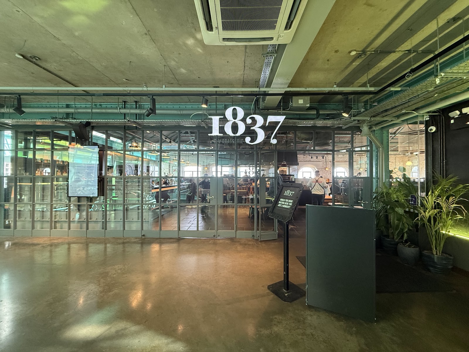 1837 Bar & Brasserie: the place
