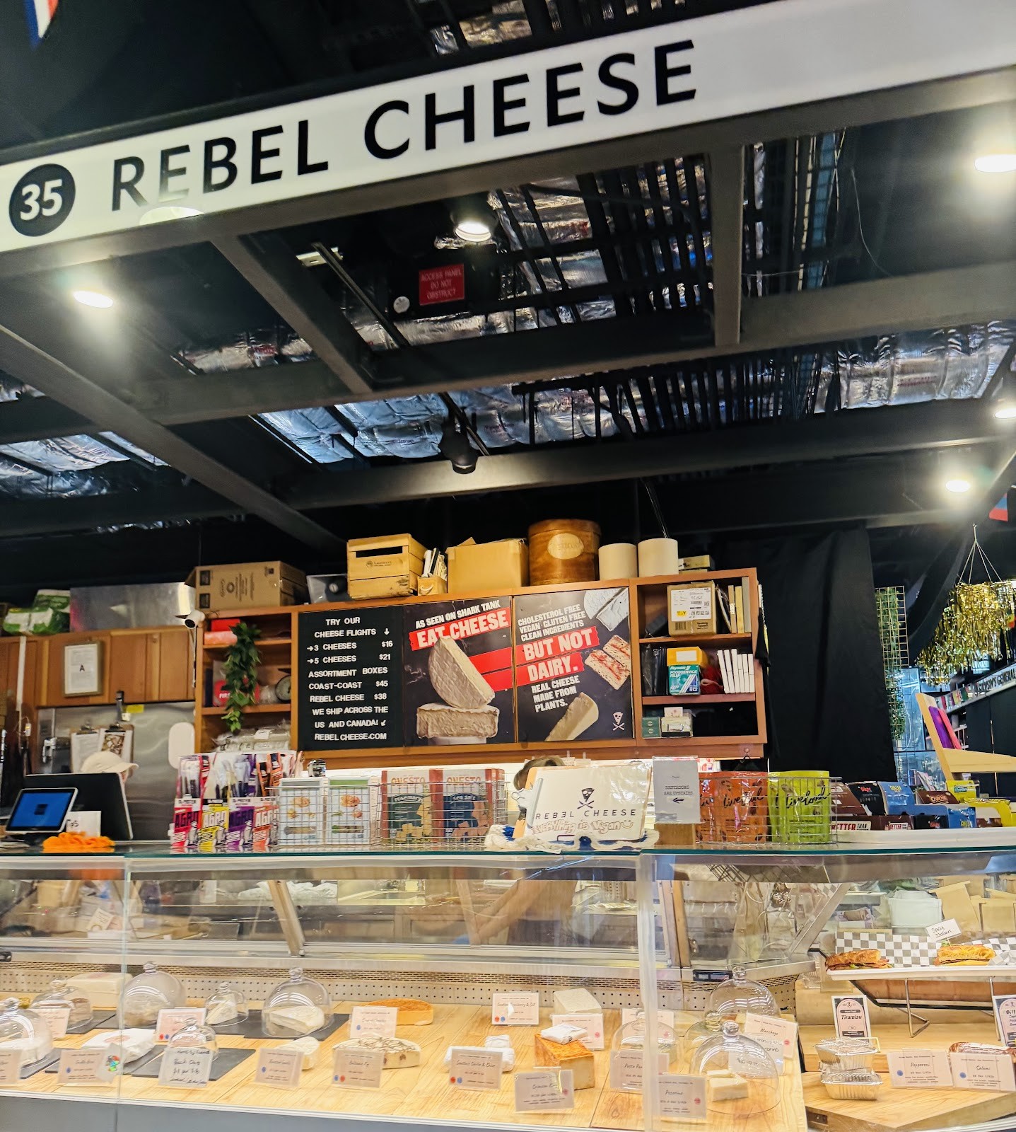 Rebel Cheese Essex Market: the place
