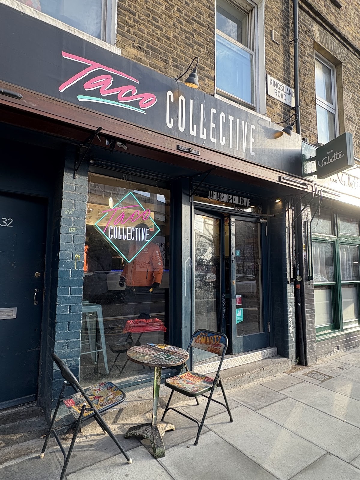 Taco Collective HQ Shoreditch: the place