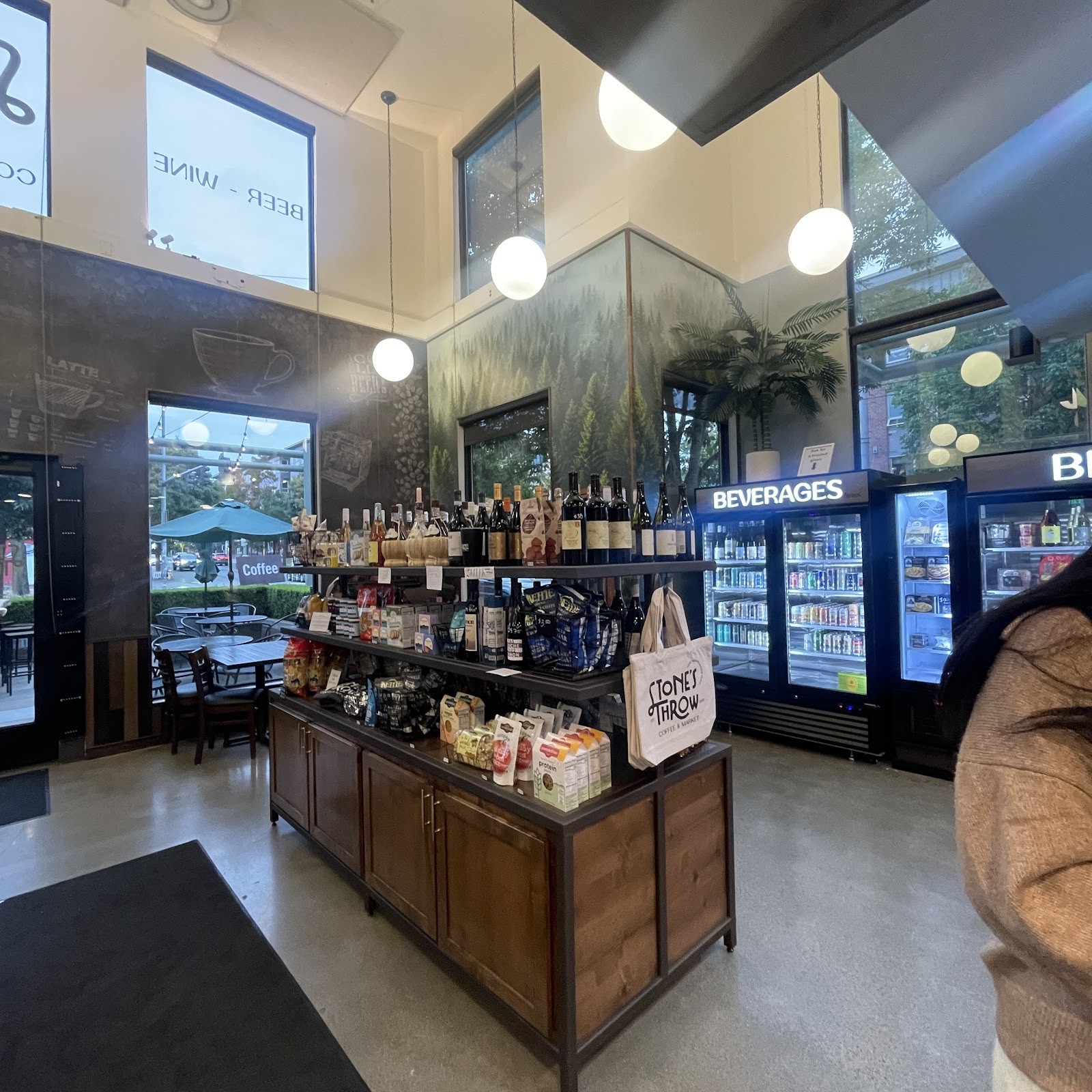 Stone's Throw Coffee & Market: the place