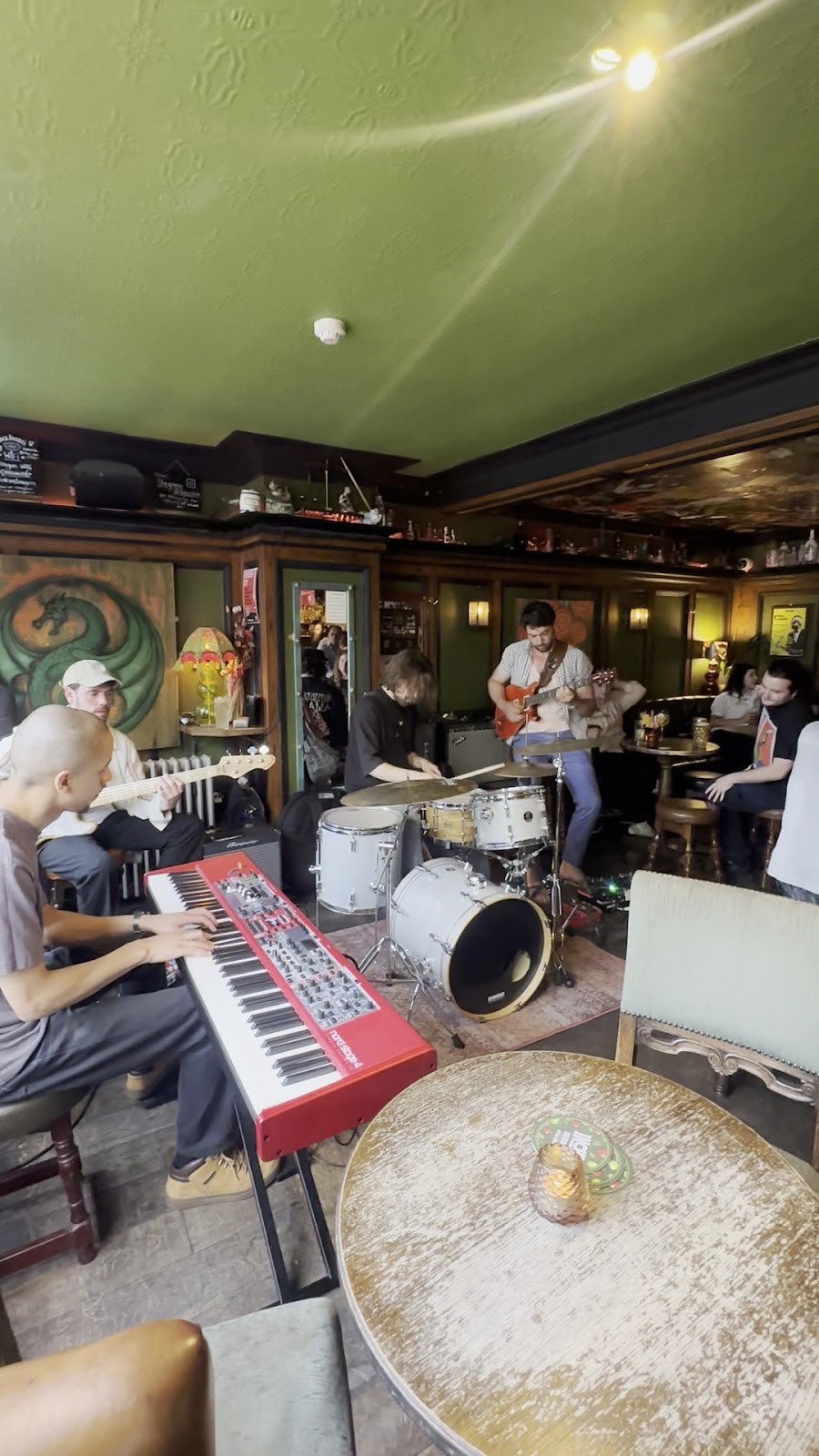 The Green Dragon: the place