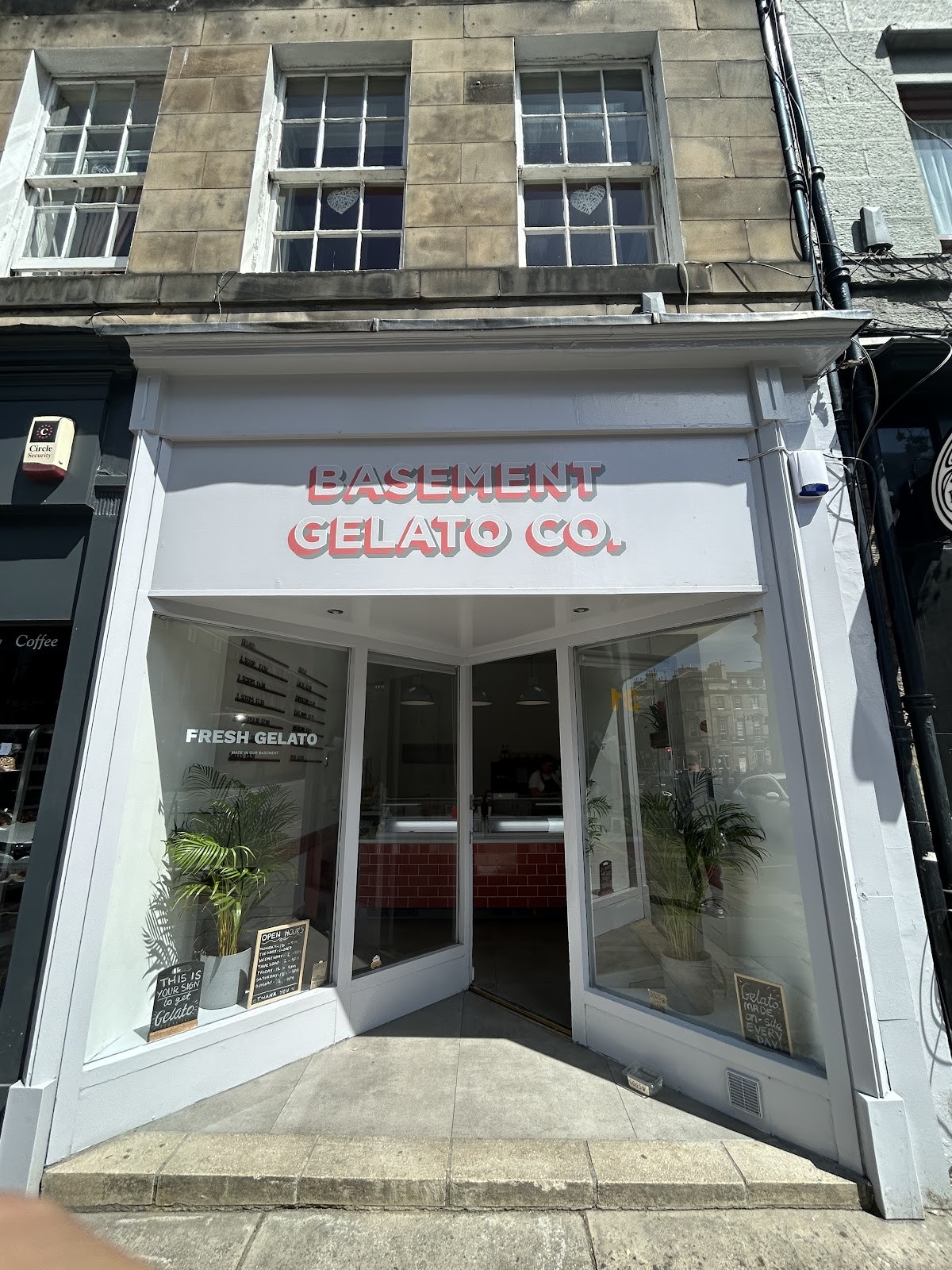 Basement Gelato Co.: the place