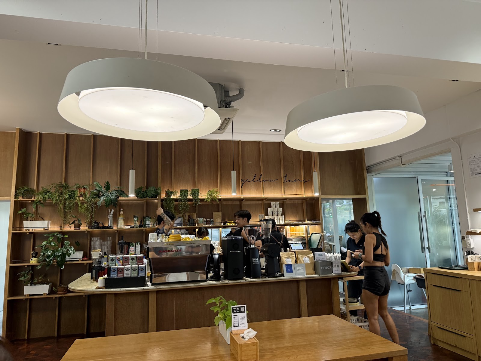 Yellow Lane Cafe: the place