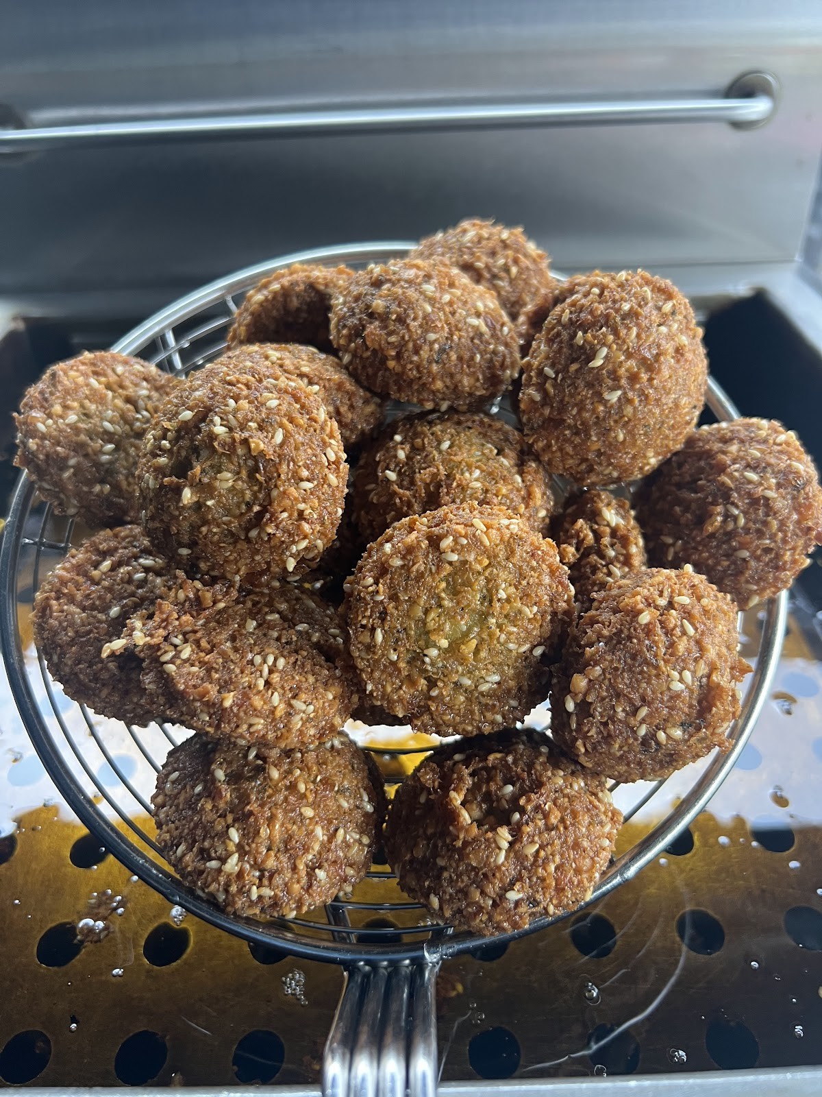 Purely Falafel: food & drinks