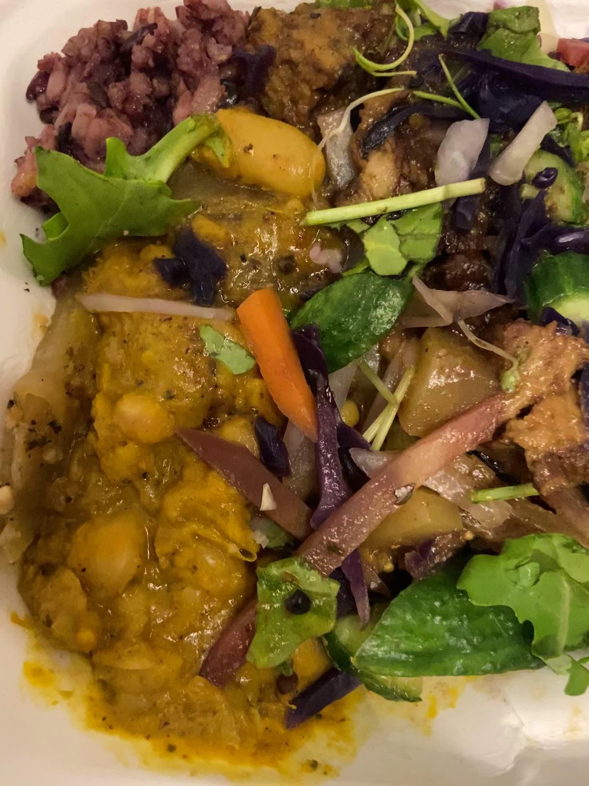 Veggie D’Light: food & drinks