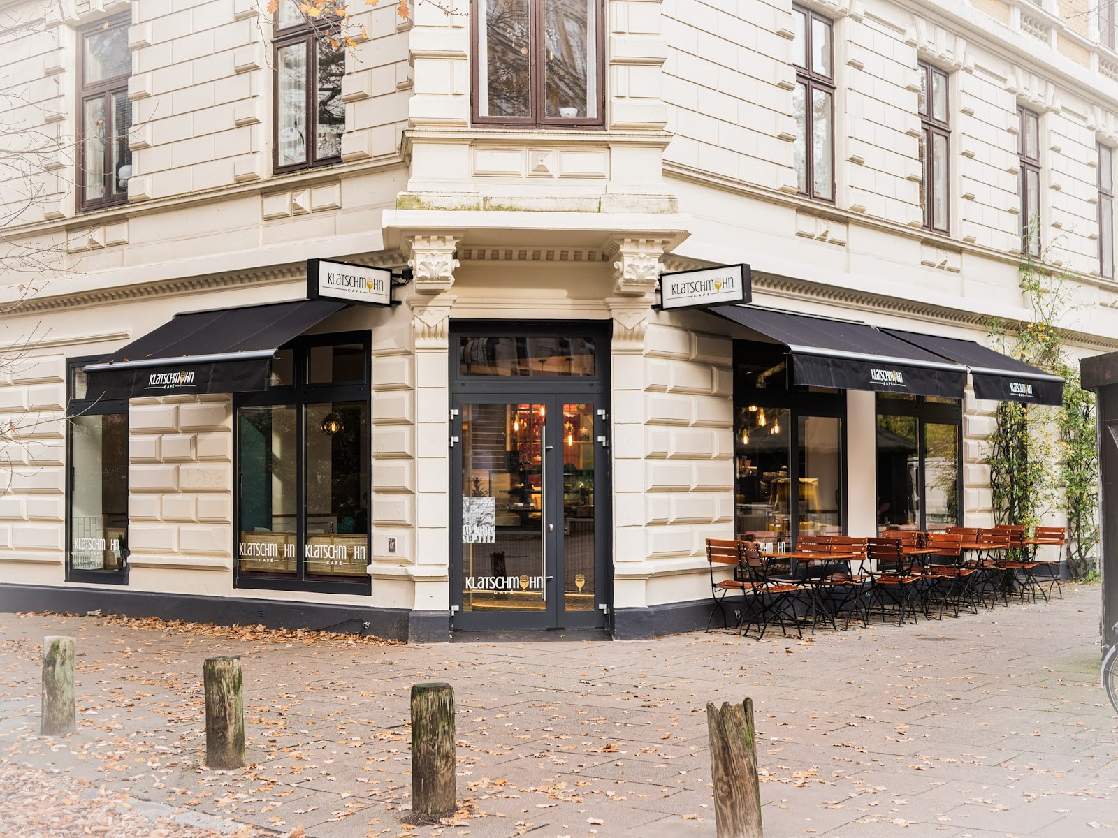 Klatschmohn Café: the place