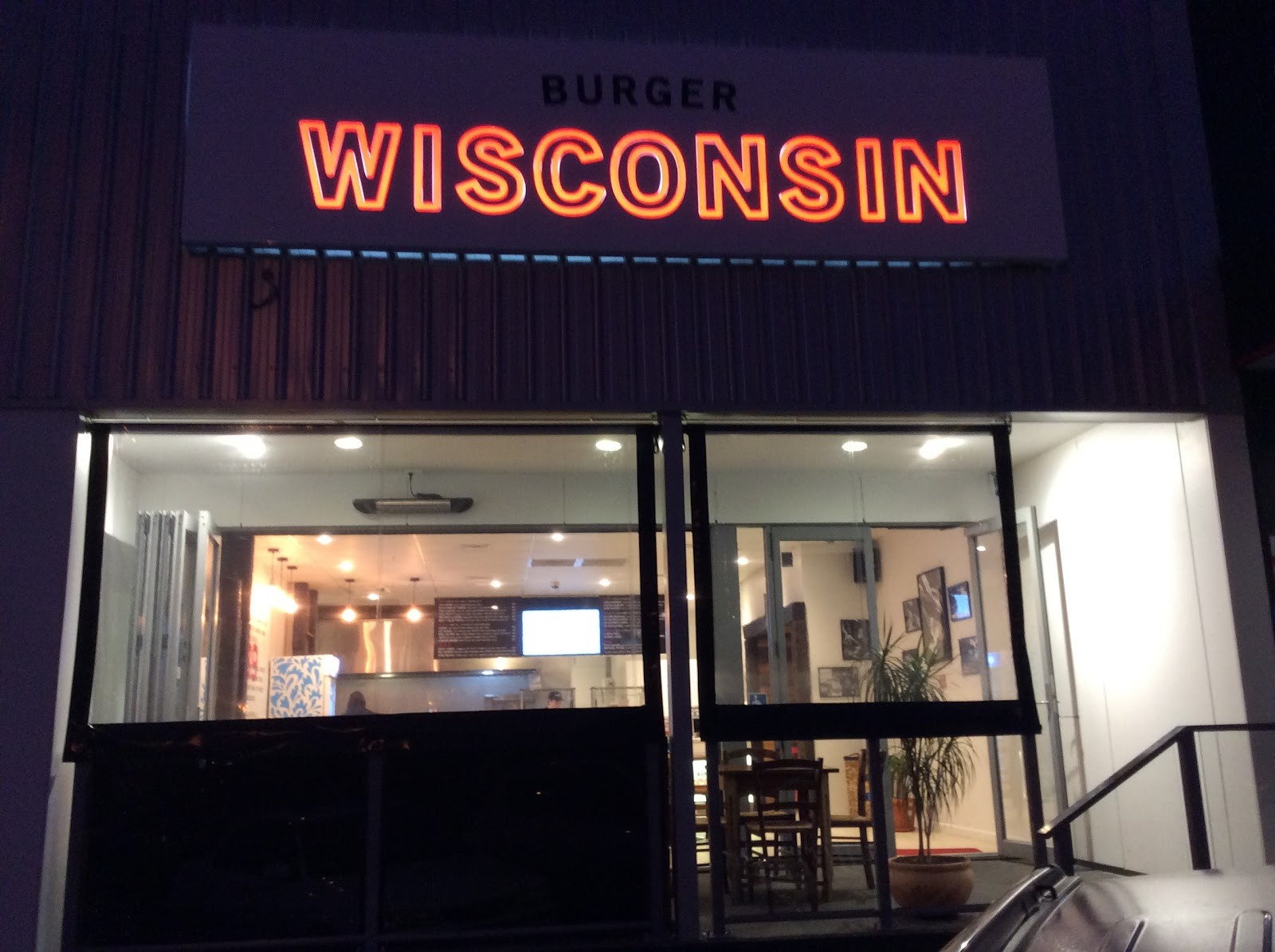 Burger Wisconsin Wairau: the place