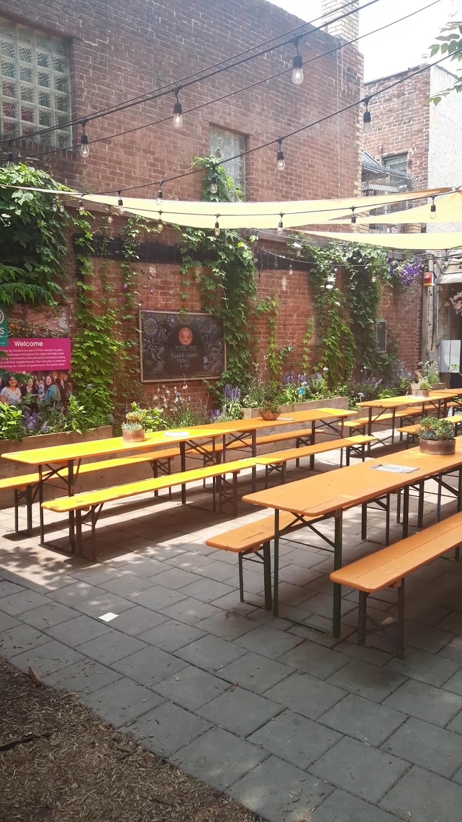 PHS Pop Up Garden at South Street: the place