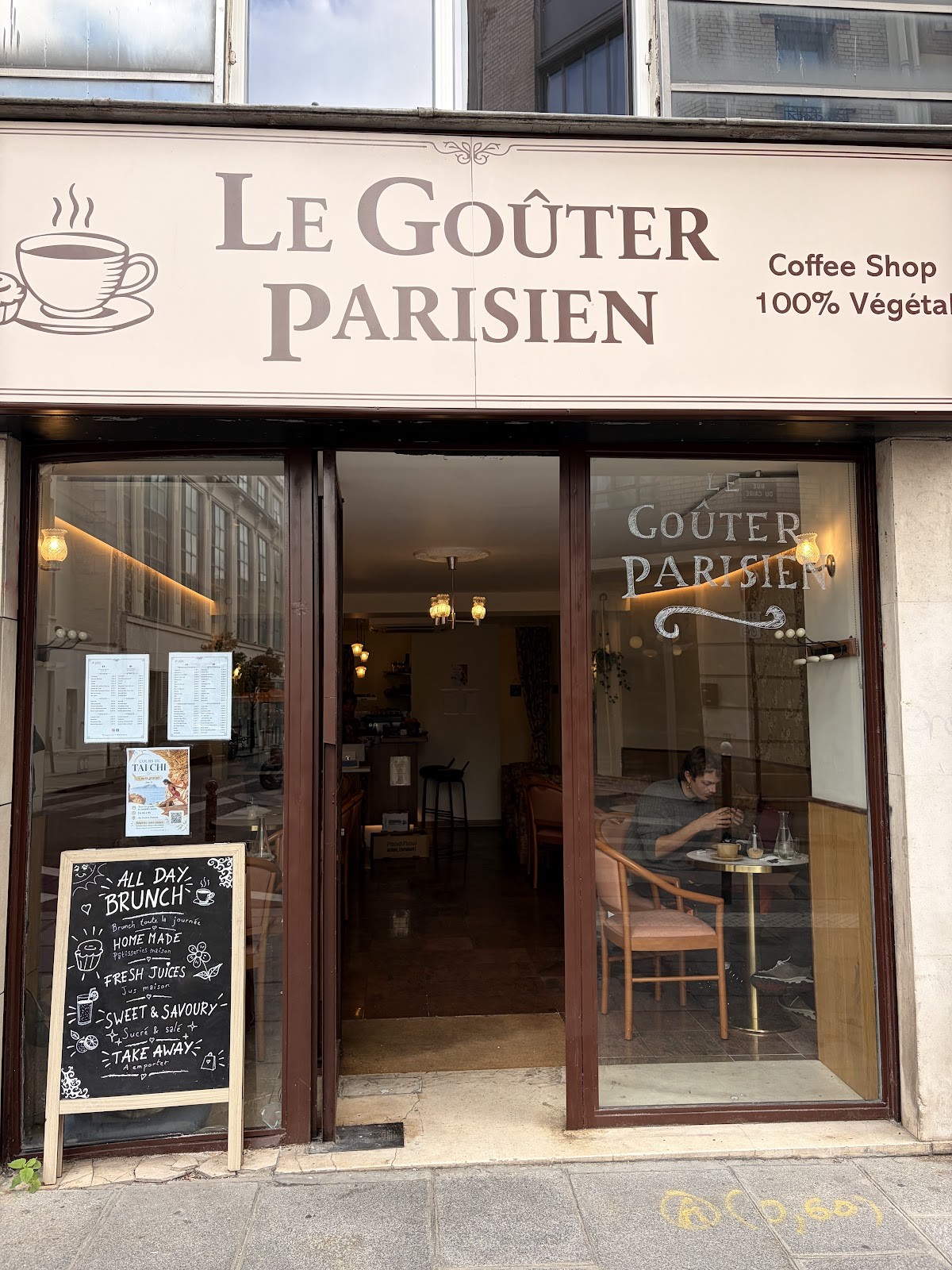 Le Goûter Parisien: the place
