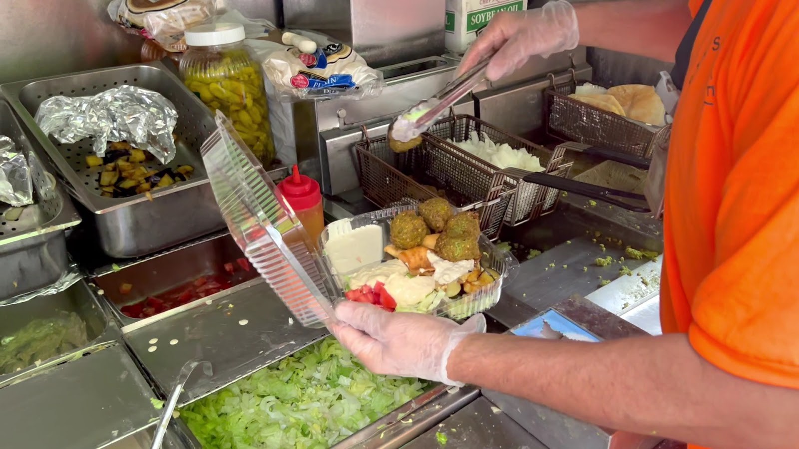 Sam's Falafel Stand: the place