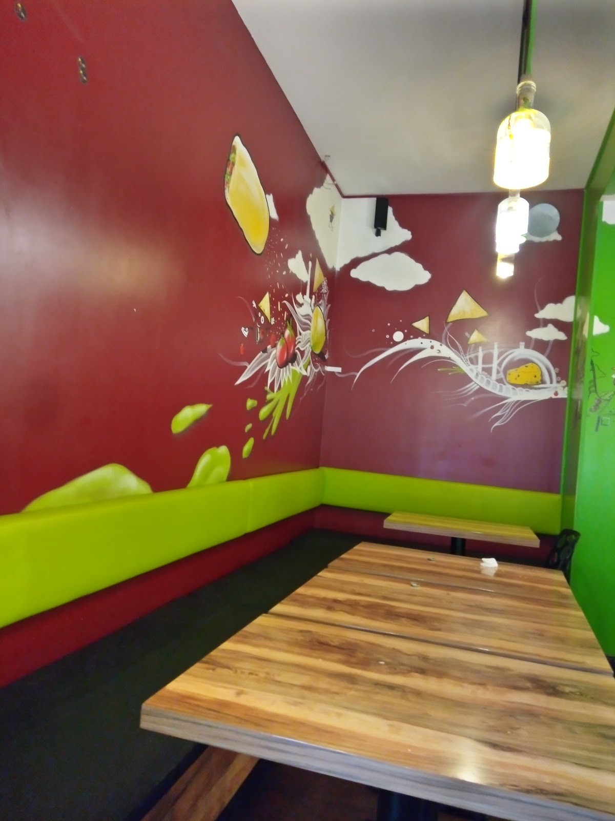 Berlin Burrito Company: the place