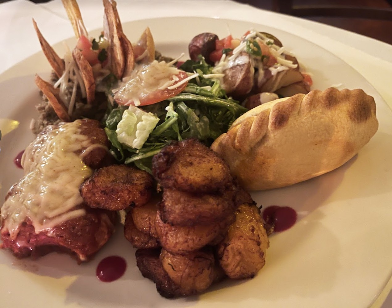 Peña Pachamama: food & drinks