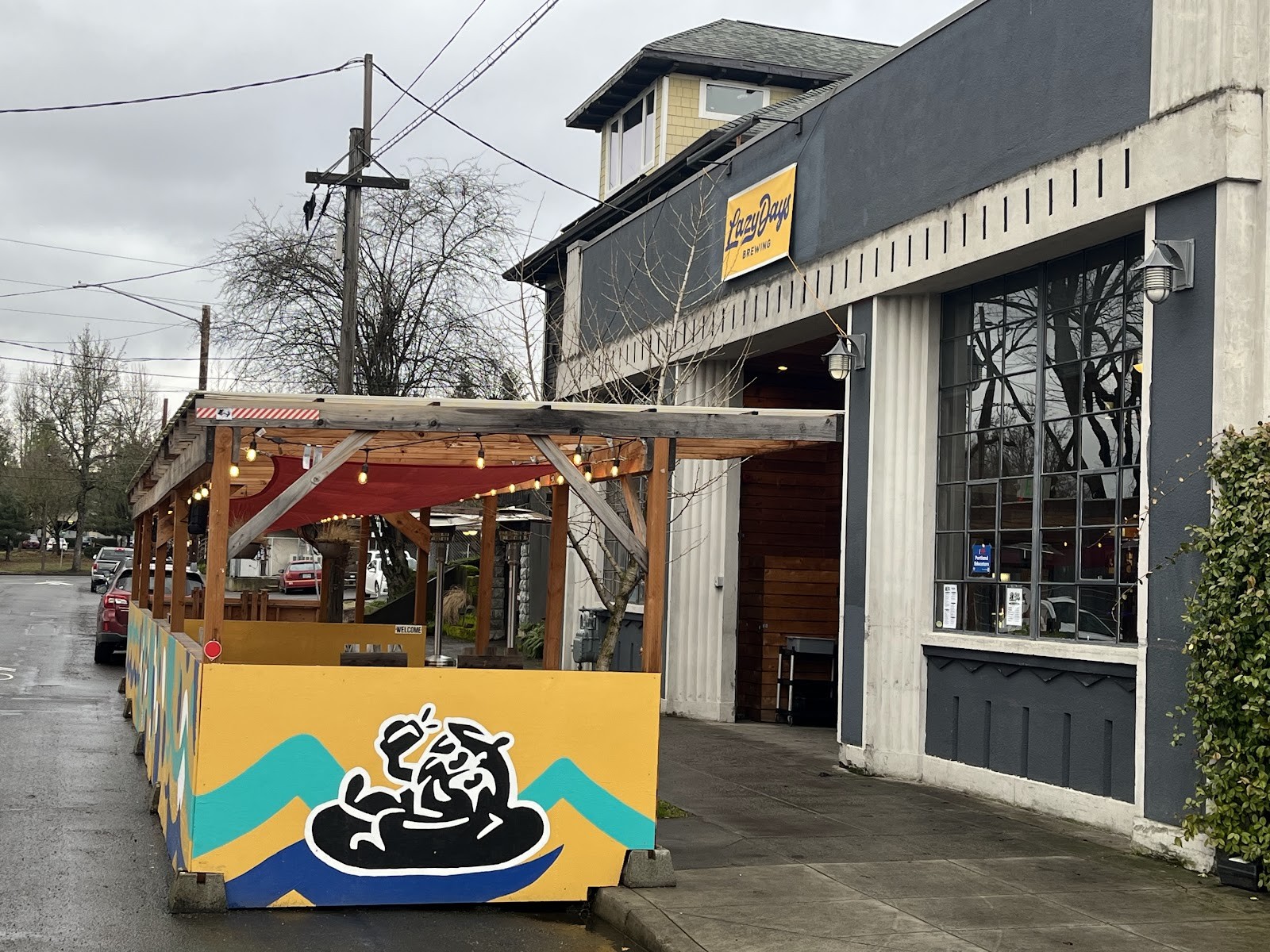 Lazy Days Brewing Co: the place