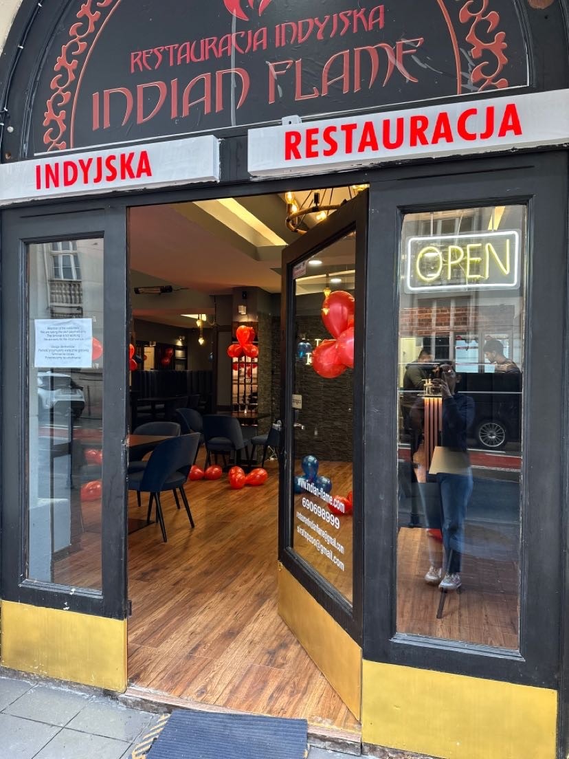 Indian Flame Wielopole (Authentic indian Restaurant krakow).طعام حلال: the place