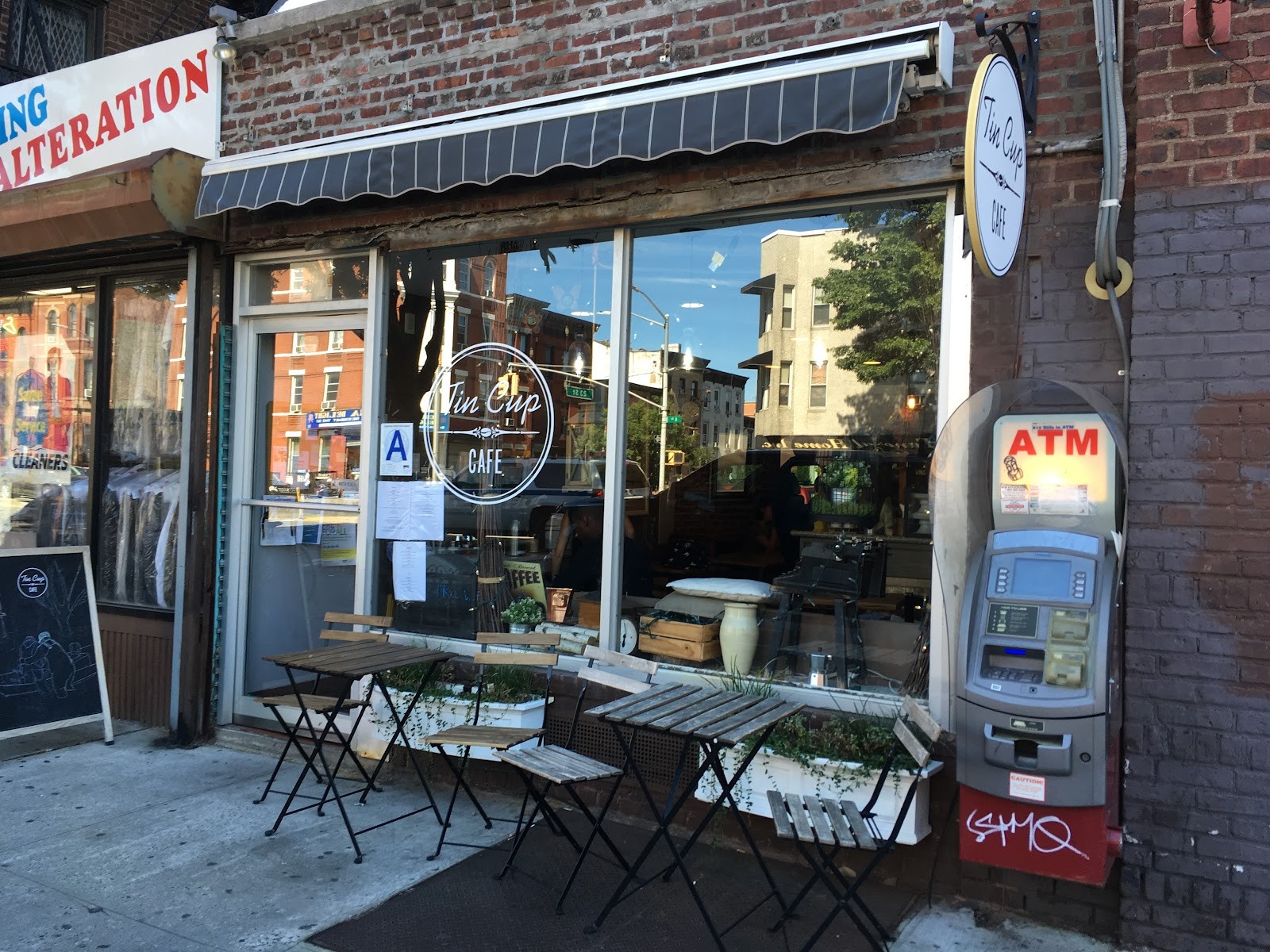 Tin cup cafe: the place