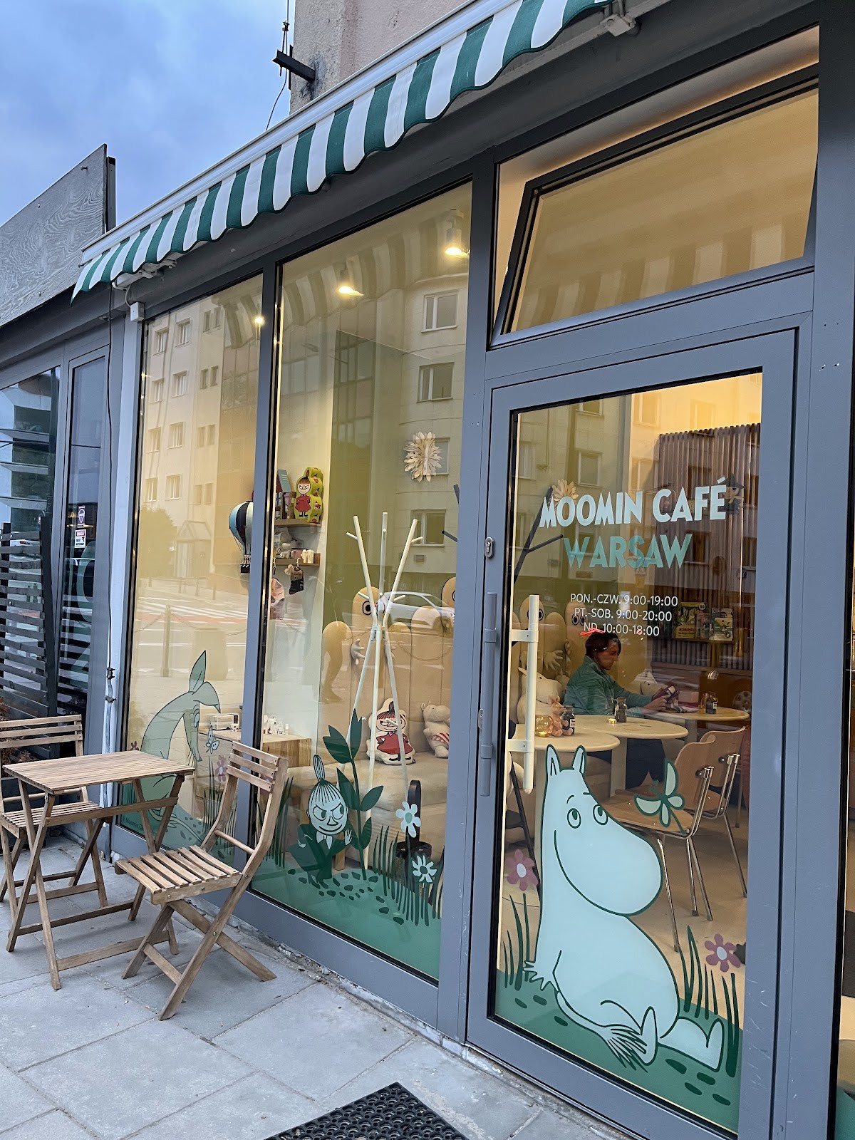 Moomin Café Warsaw: the place