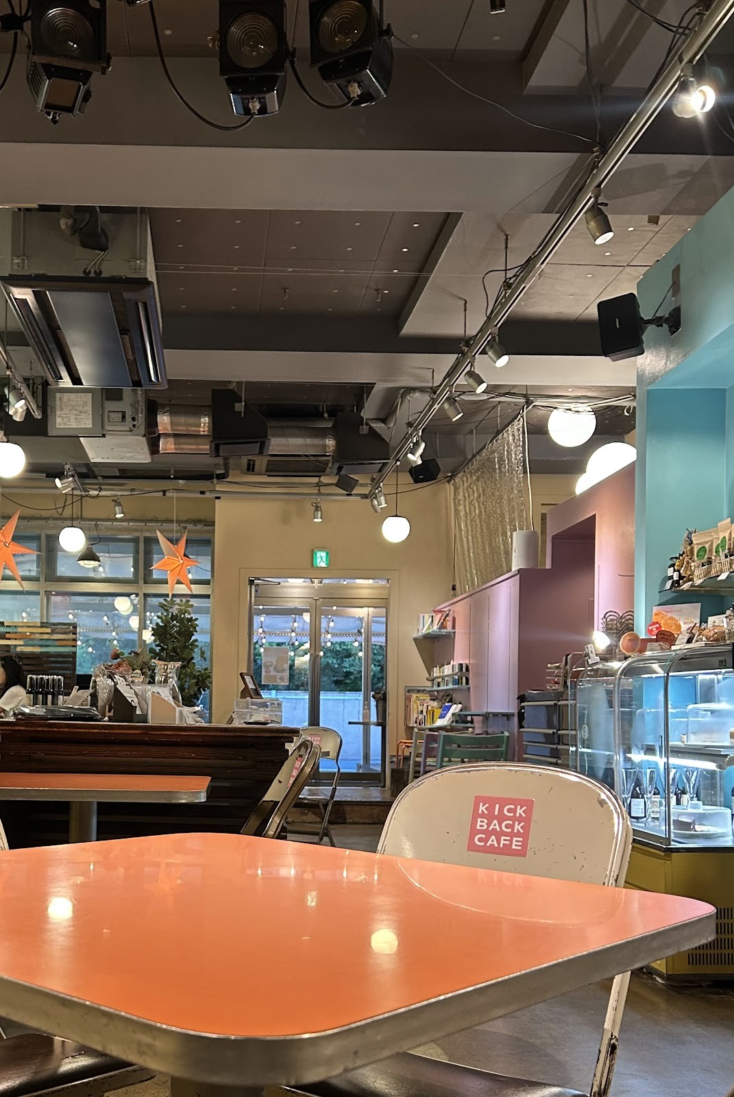 Kick Back Cafe: the place