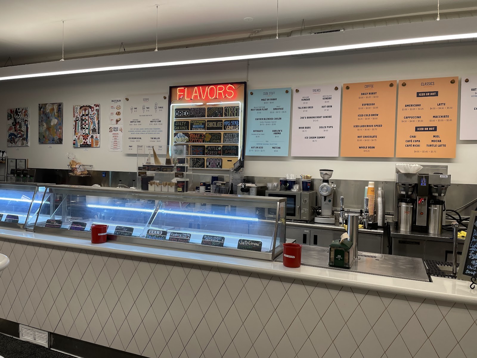Sebastian Joe's Ice Cream Shop: the place