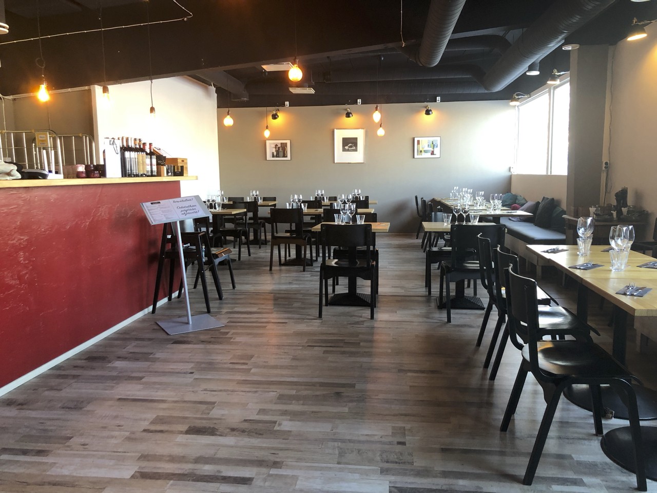 Restaurant Keittiö & Baari Kulma: the place