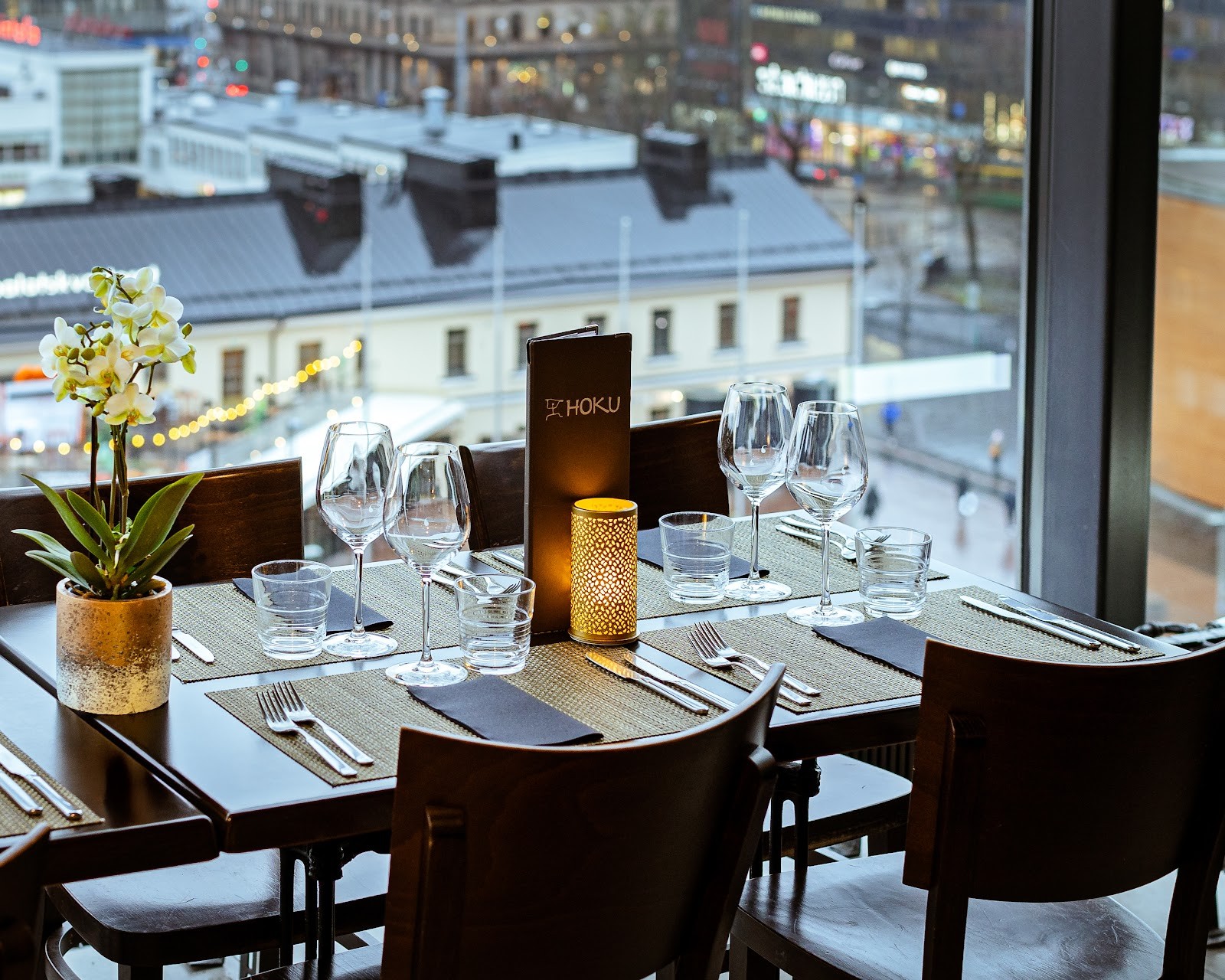 Restaurant HOKU: the place