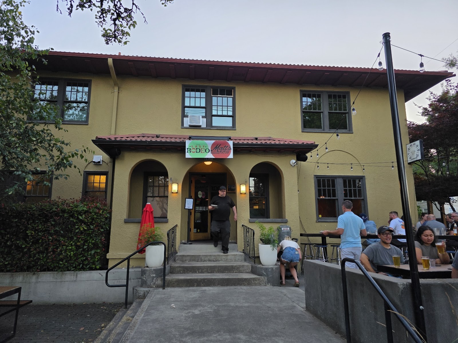 The Last Rodeo & Matt's BBQ Tacos: the place