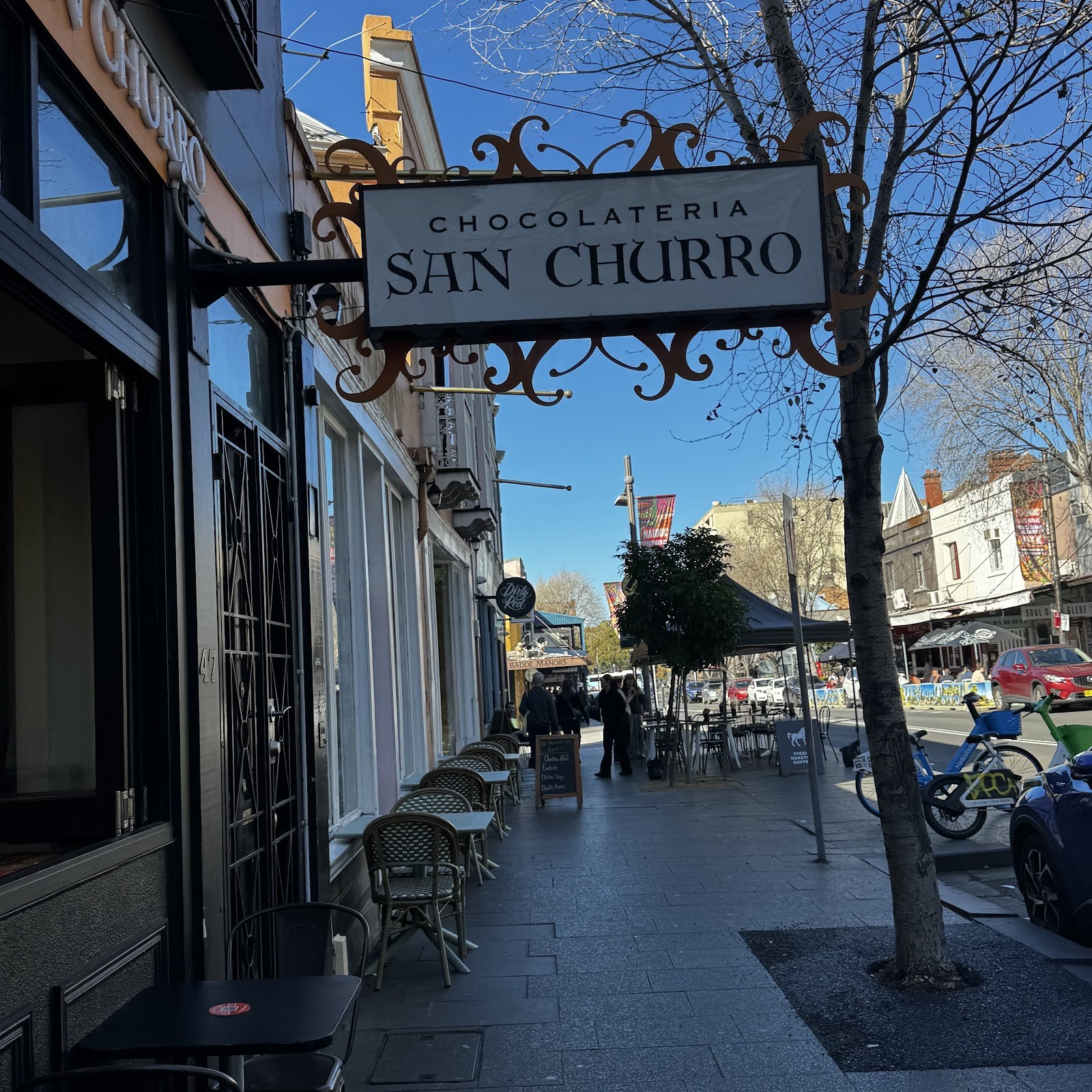 San Churro Glebe: the place