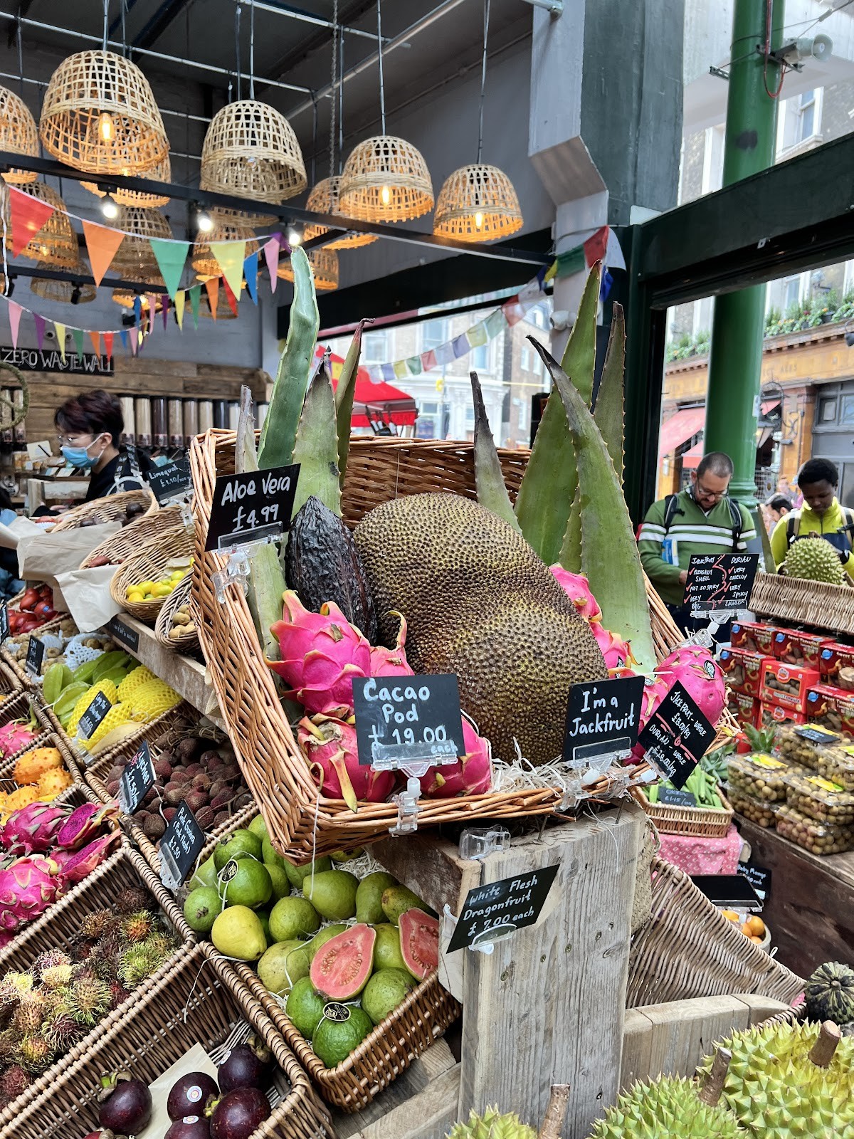 Turnips, Borough Market (Greengrocers): the place