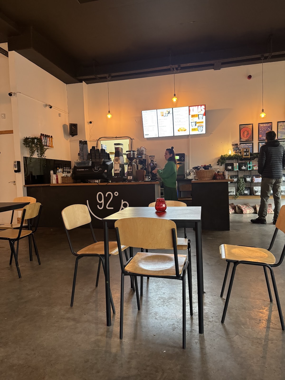 92 Degrees Coffee: the place