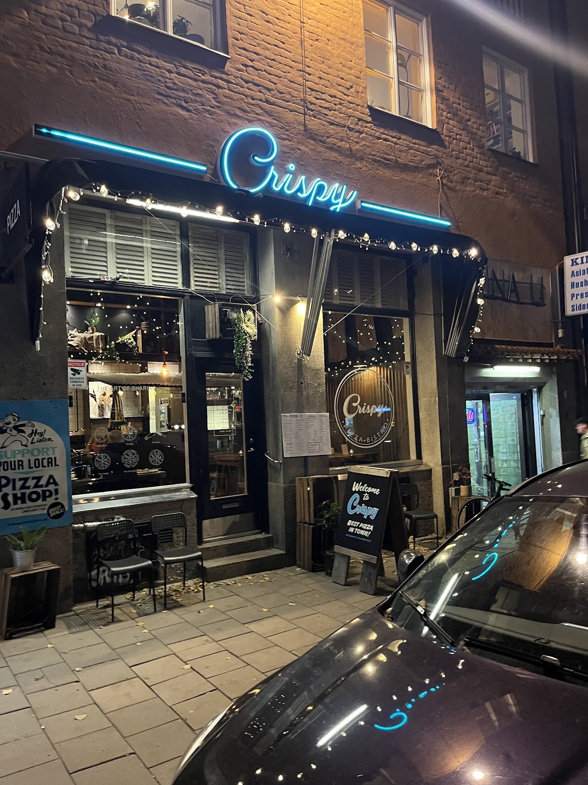 Crispy Pizza Bistro - Södermalm: the place