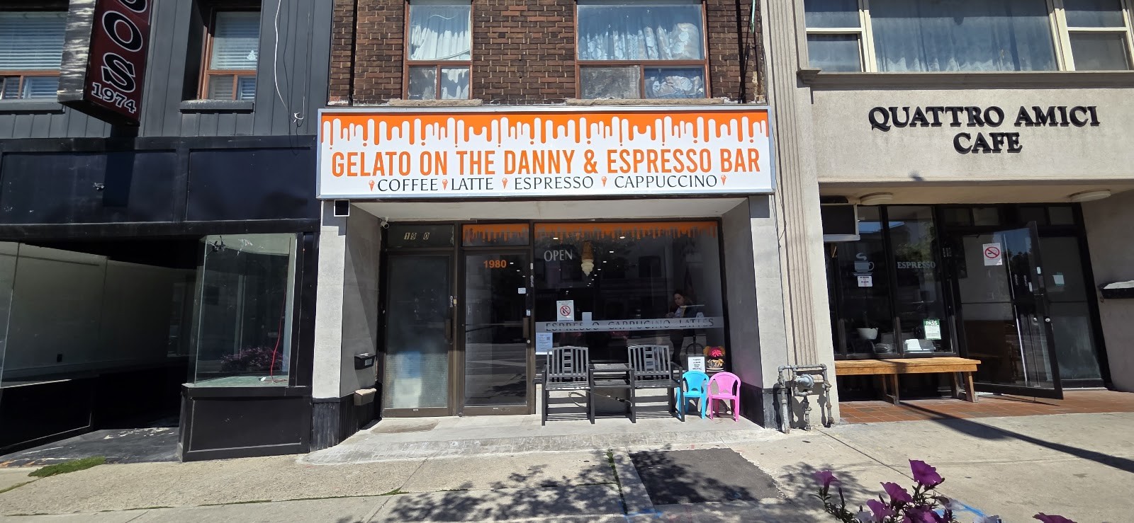 Gelato On The Danny: the place