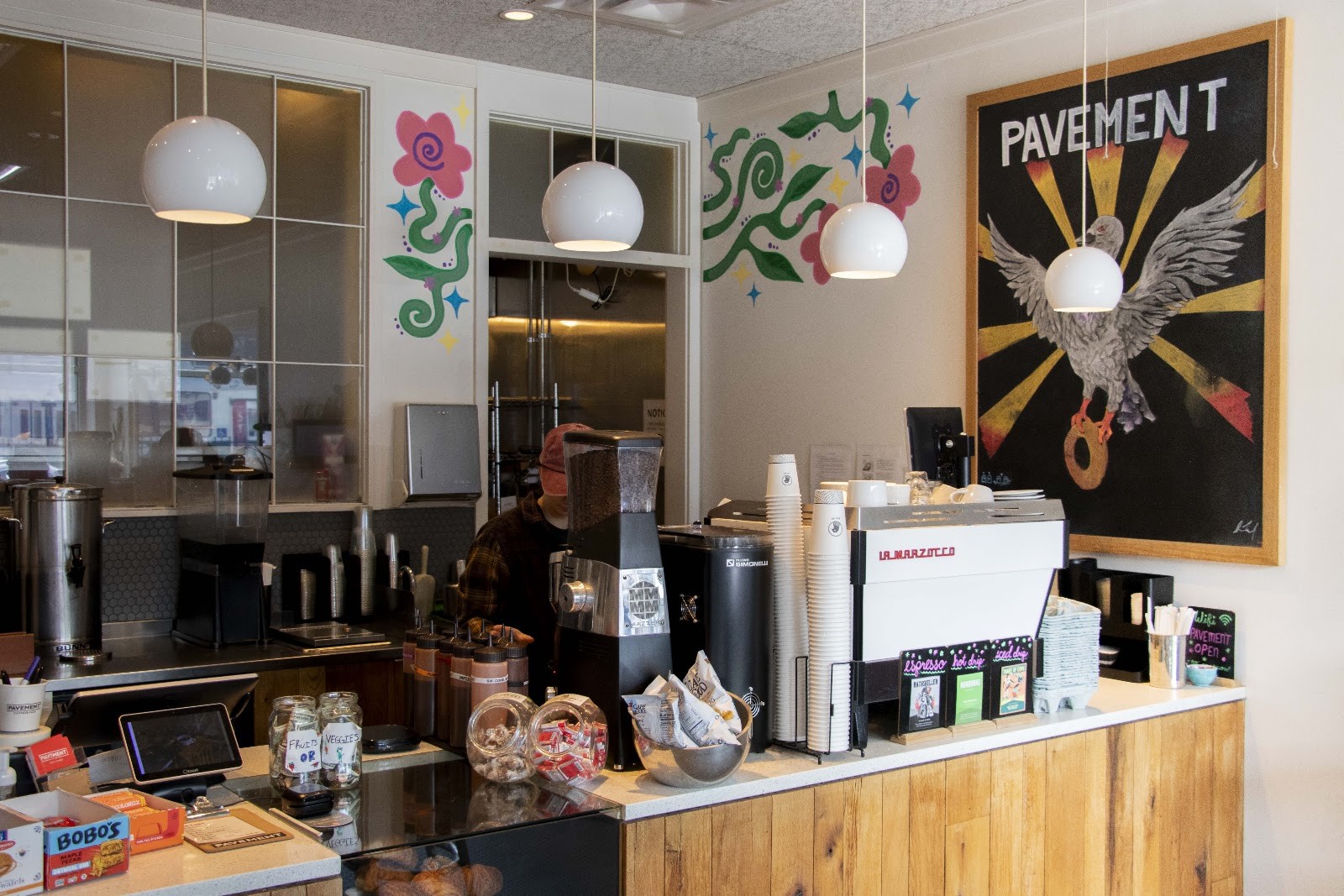 Pavement Coffeehouse - Allston: the place