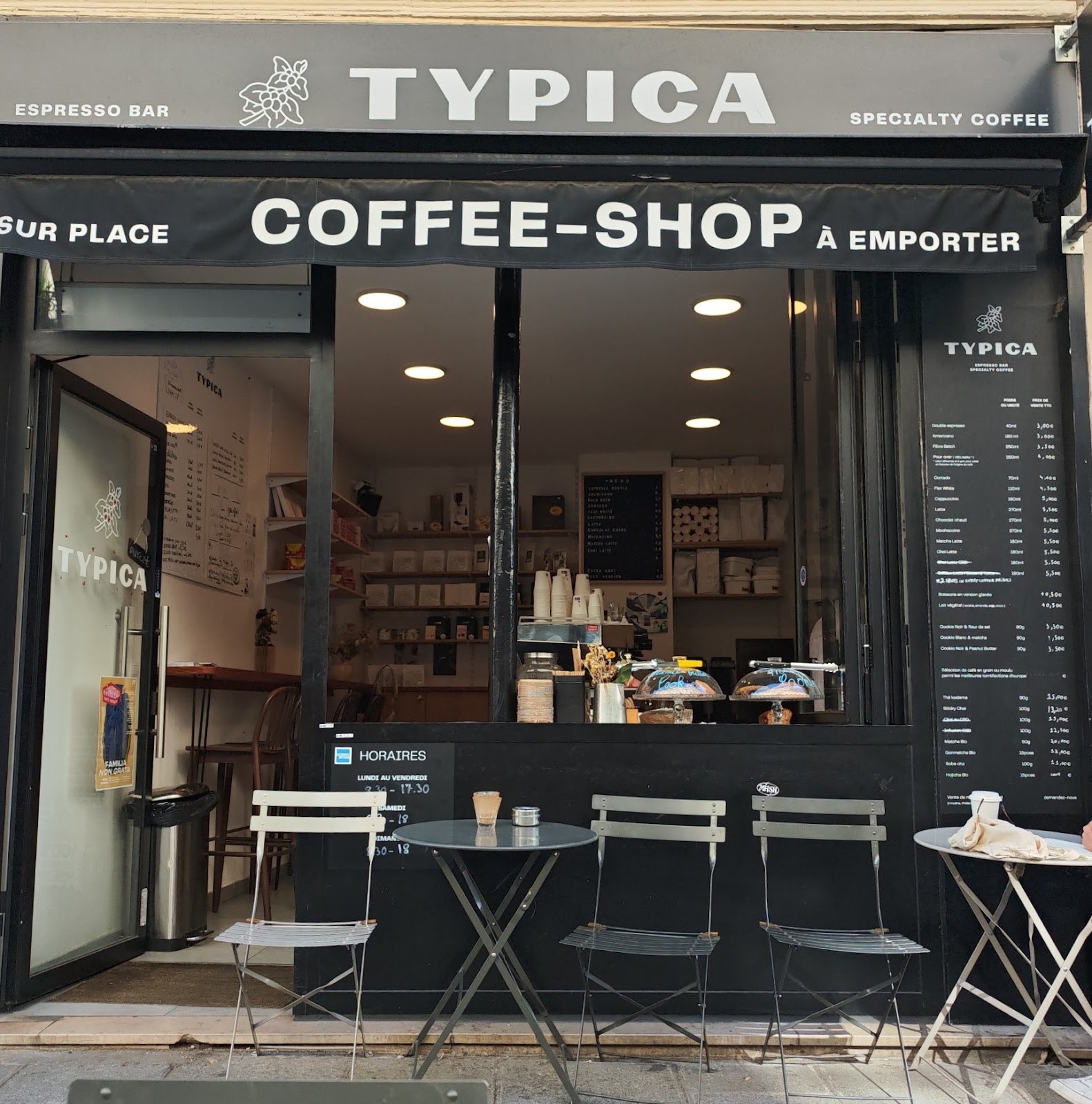 TYPICA SPECIALTY COFFEE: the place